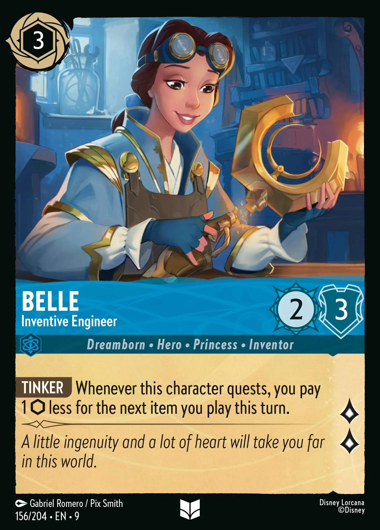 Belle - Inventive Engineer (009-156)