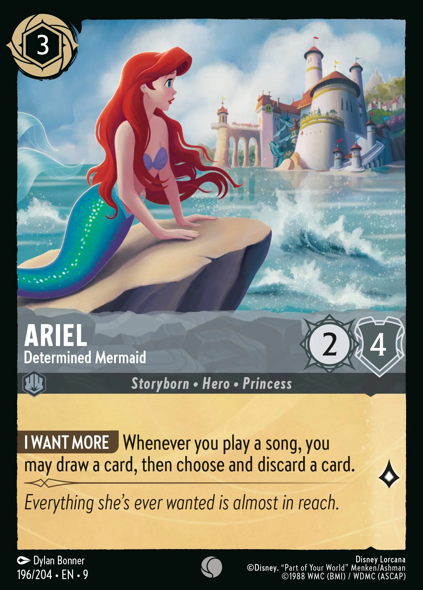 Ariel - Determined Mermaid (009-196)