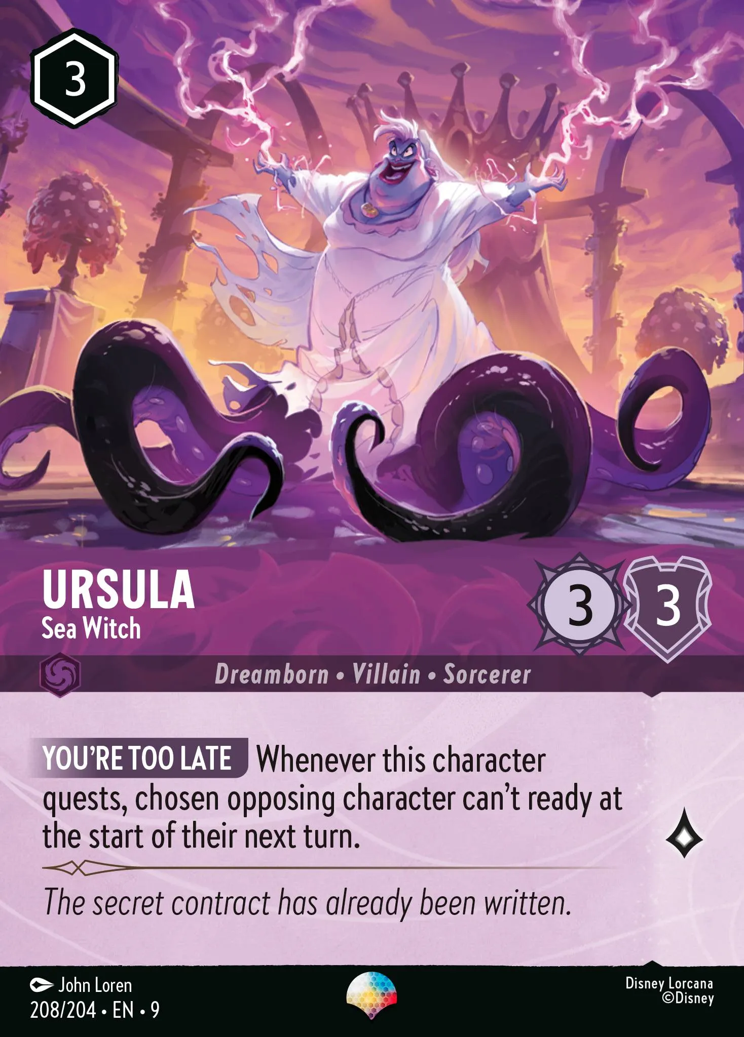 Ursula - Sea Witch (009-208)