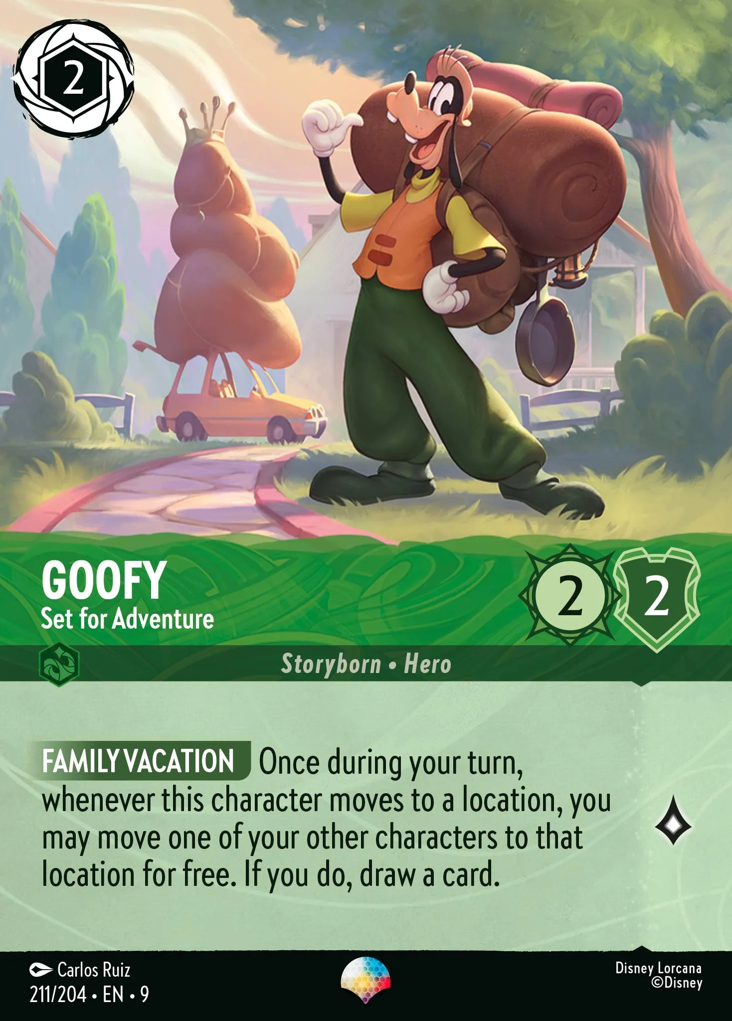 Goofy - Set for Adventure (009-211)