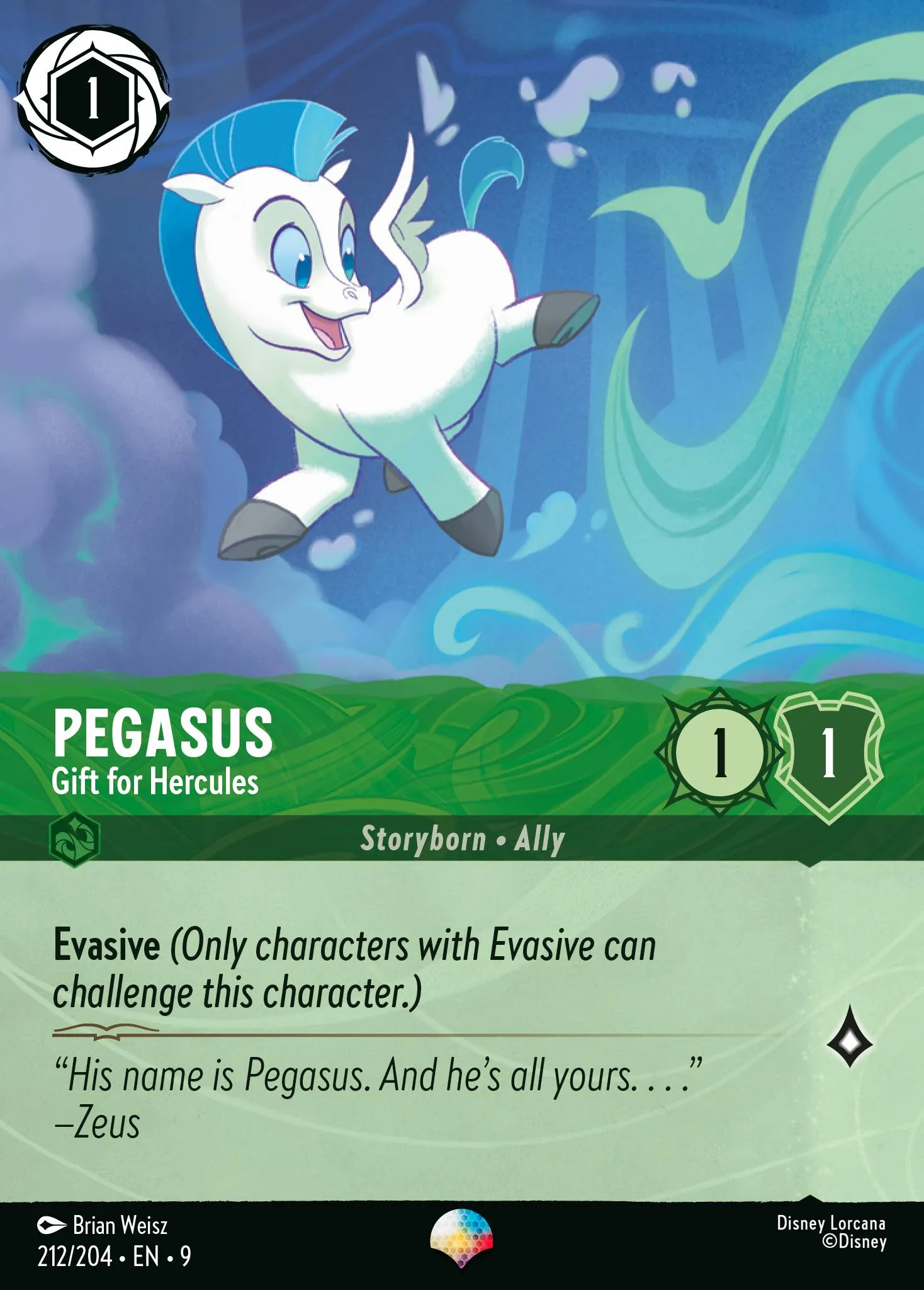 Pegasus - Gift for Hercules (009-212)
