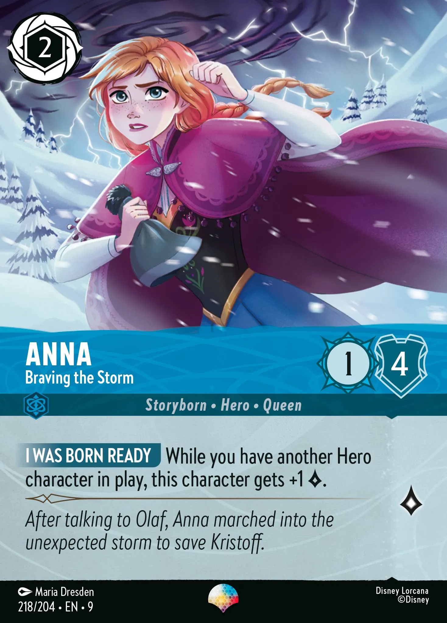Anna - Braving the Storm (009-218)