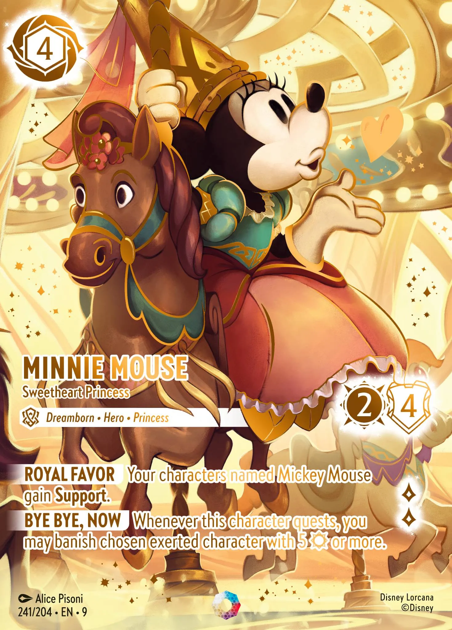 Minnie Mouse - Sweetheart Princess (009-241)