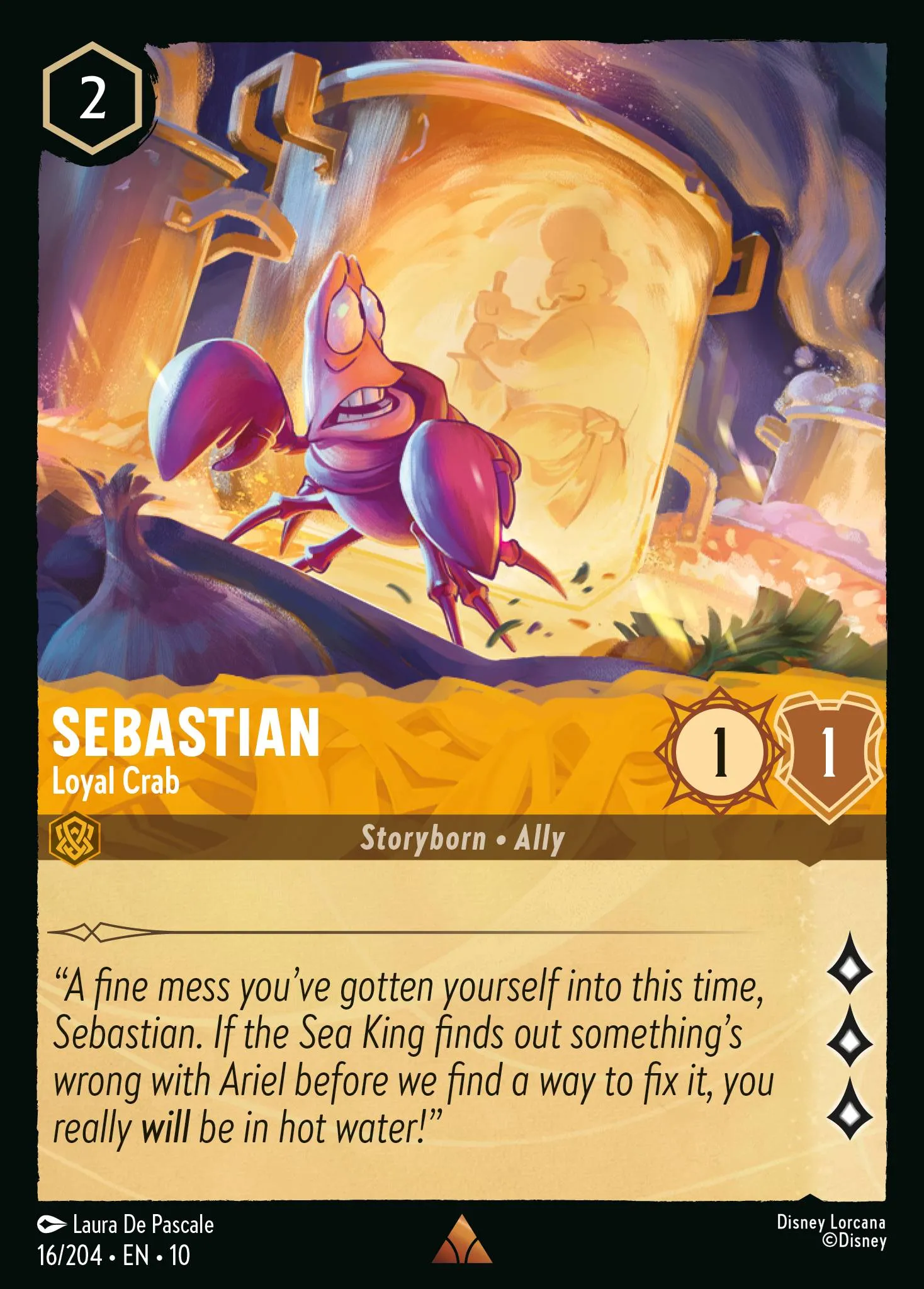 Sebastian - Loyal Crab (010-016)