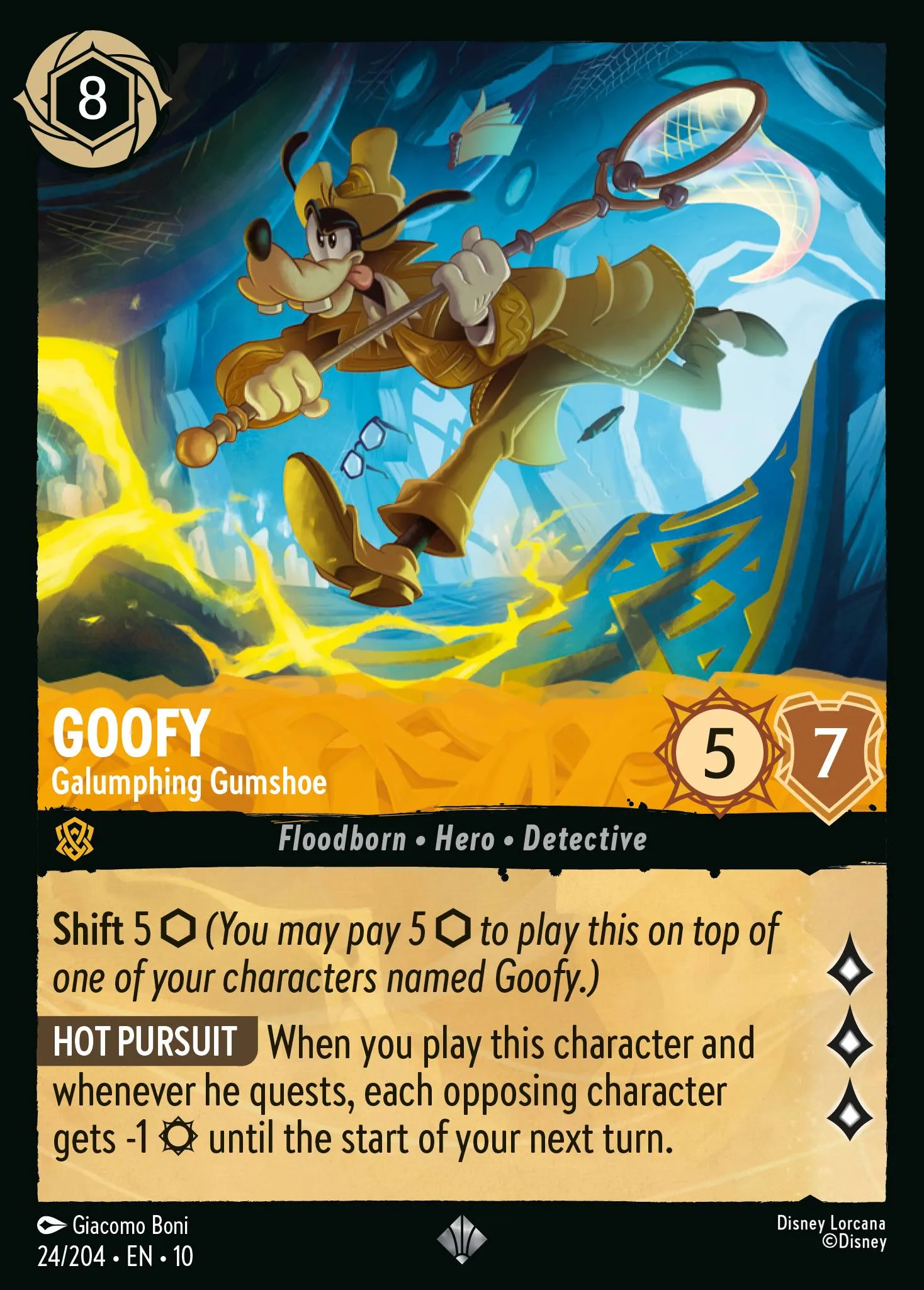 Goofy - Galumphing Gumshoe (010-024)