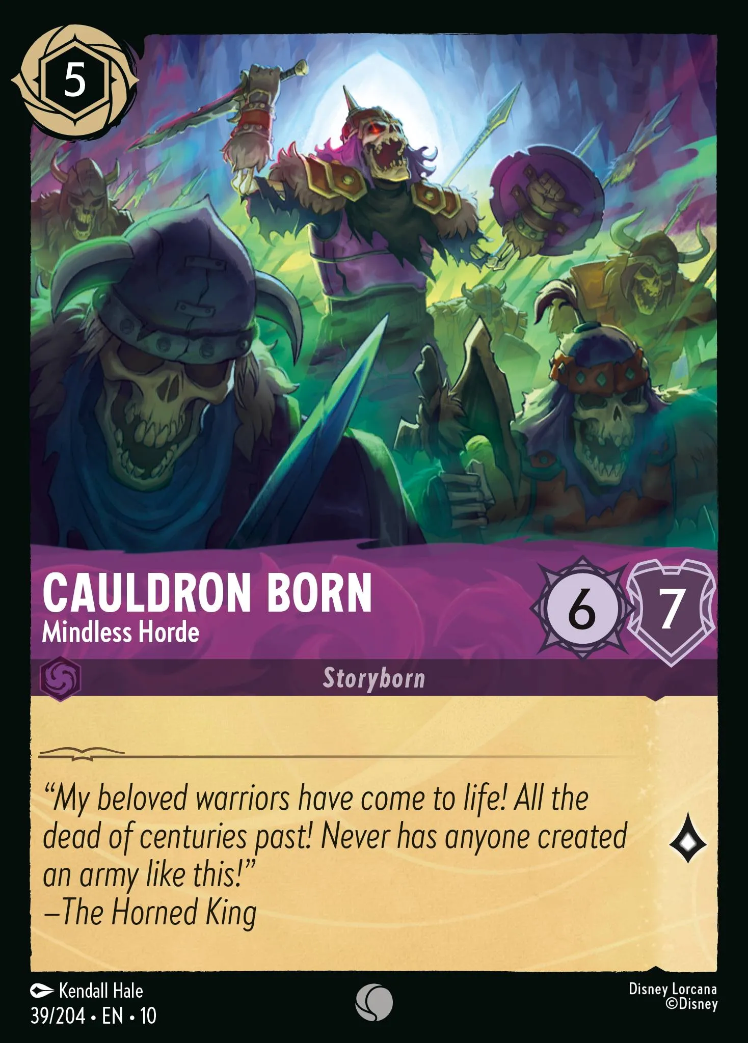 Cauldron Born - Mindless Horde (010-039)