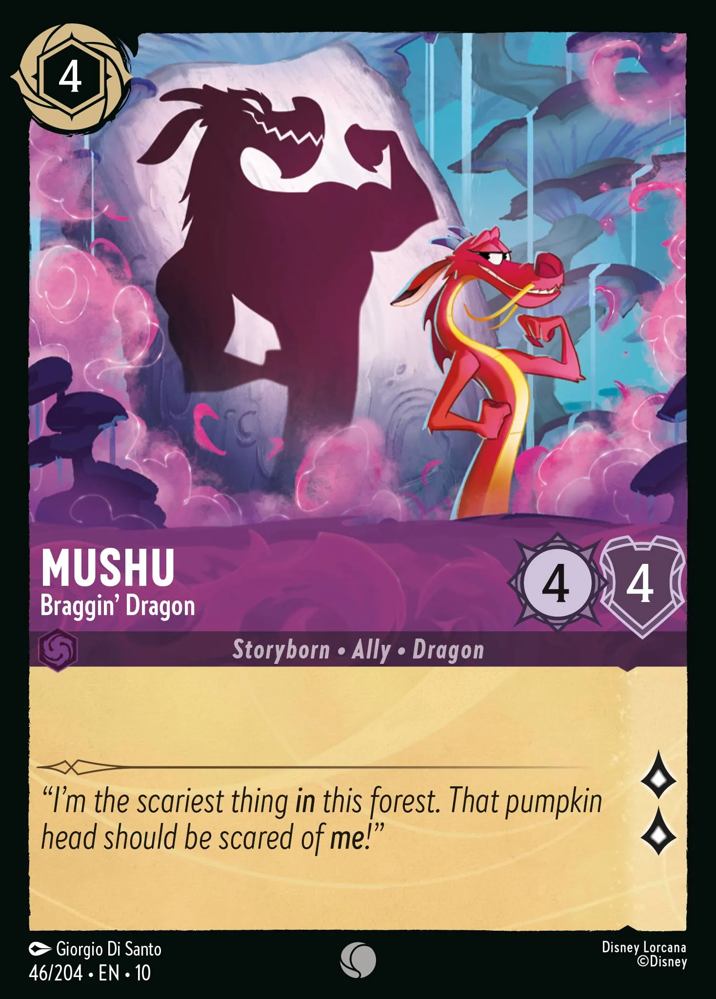 Mushu - Braggin' Dragon (010-046)