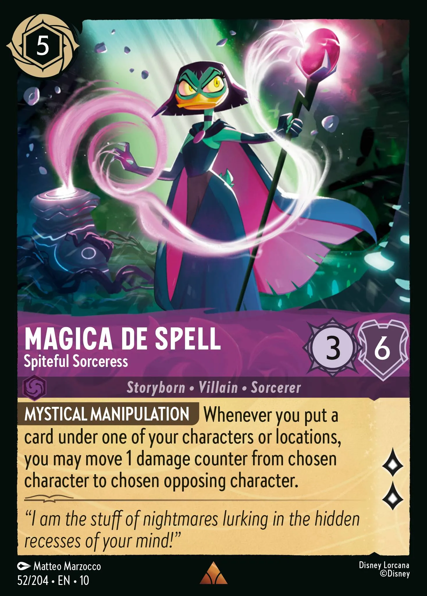Magica De Spell - Spiteful Sorceress (010-052)