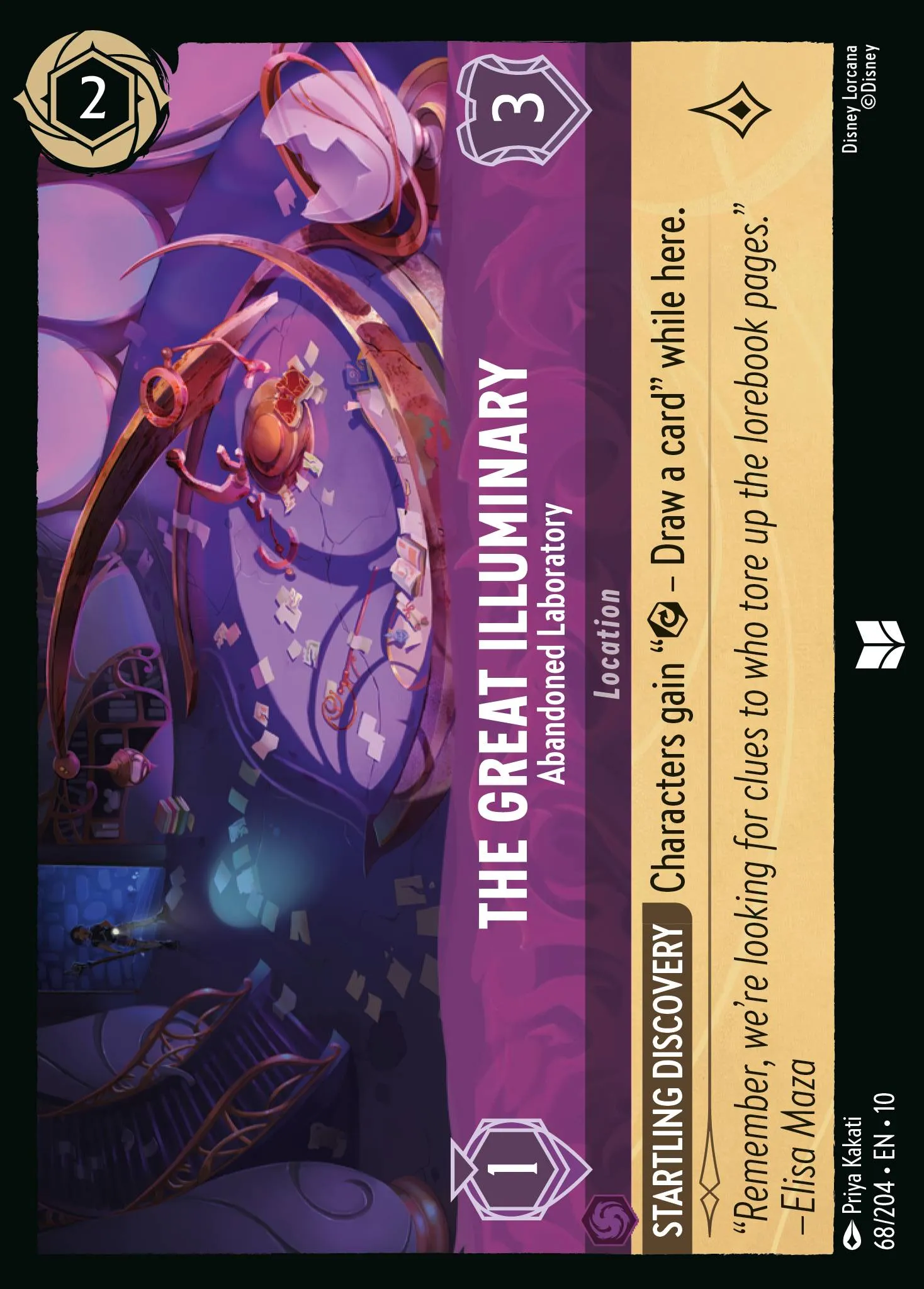 The Great Illuminary - Abandoned Laboratory (010-068)