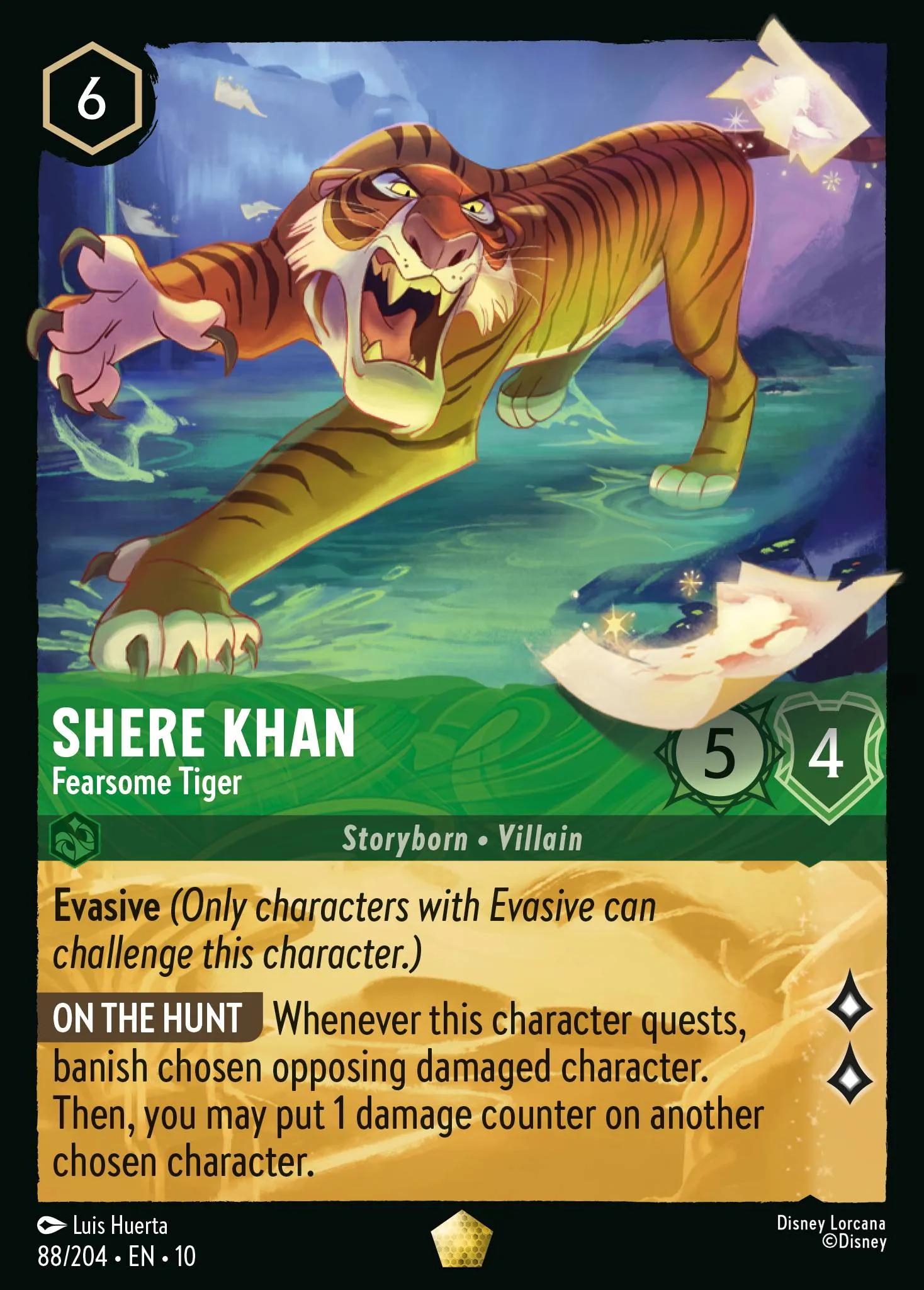 Shere Khan - Fearsome Tiger (010-088)
