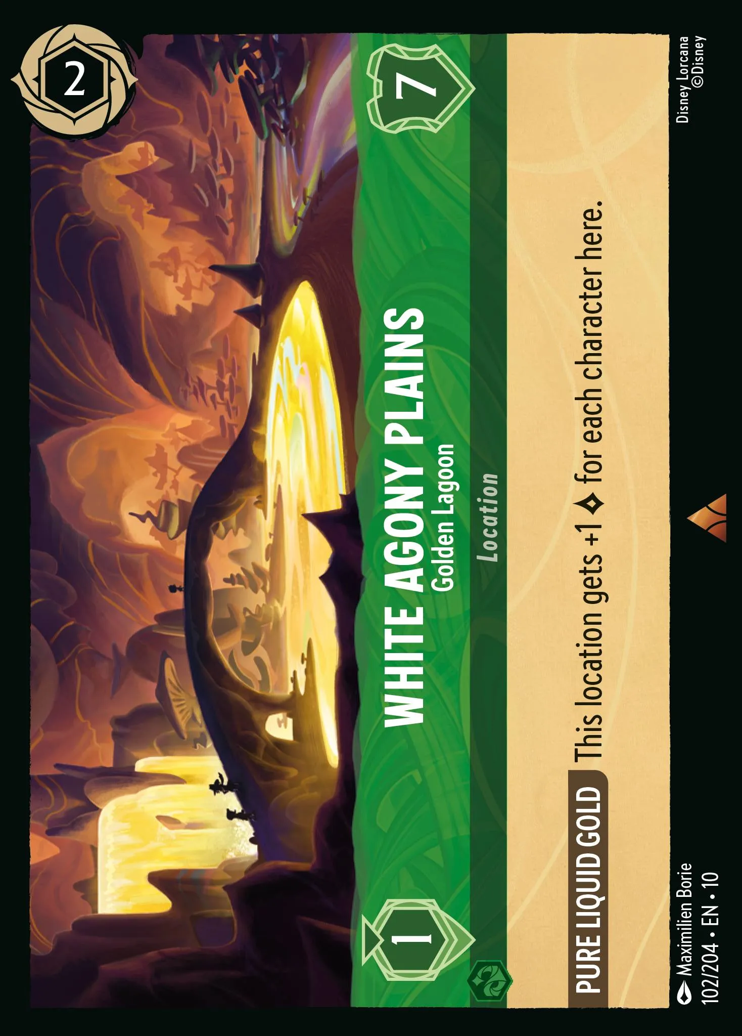 White Agony Plains - Golden Lagoon (010-102)
