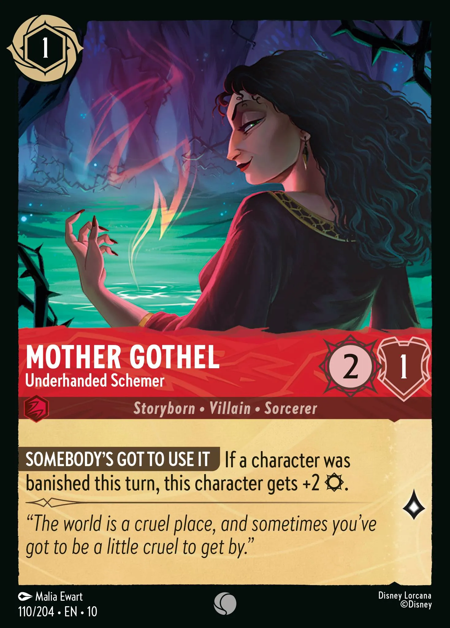 Mother Gothel - Underhanded Schemer (010-110)