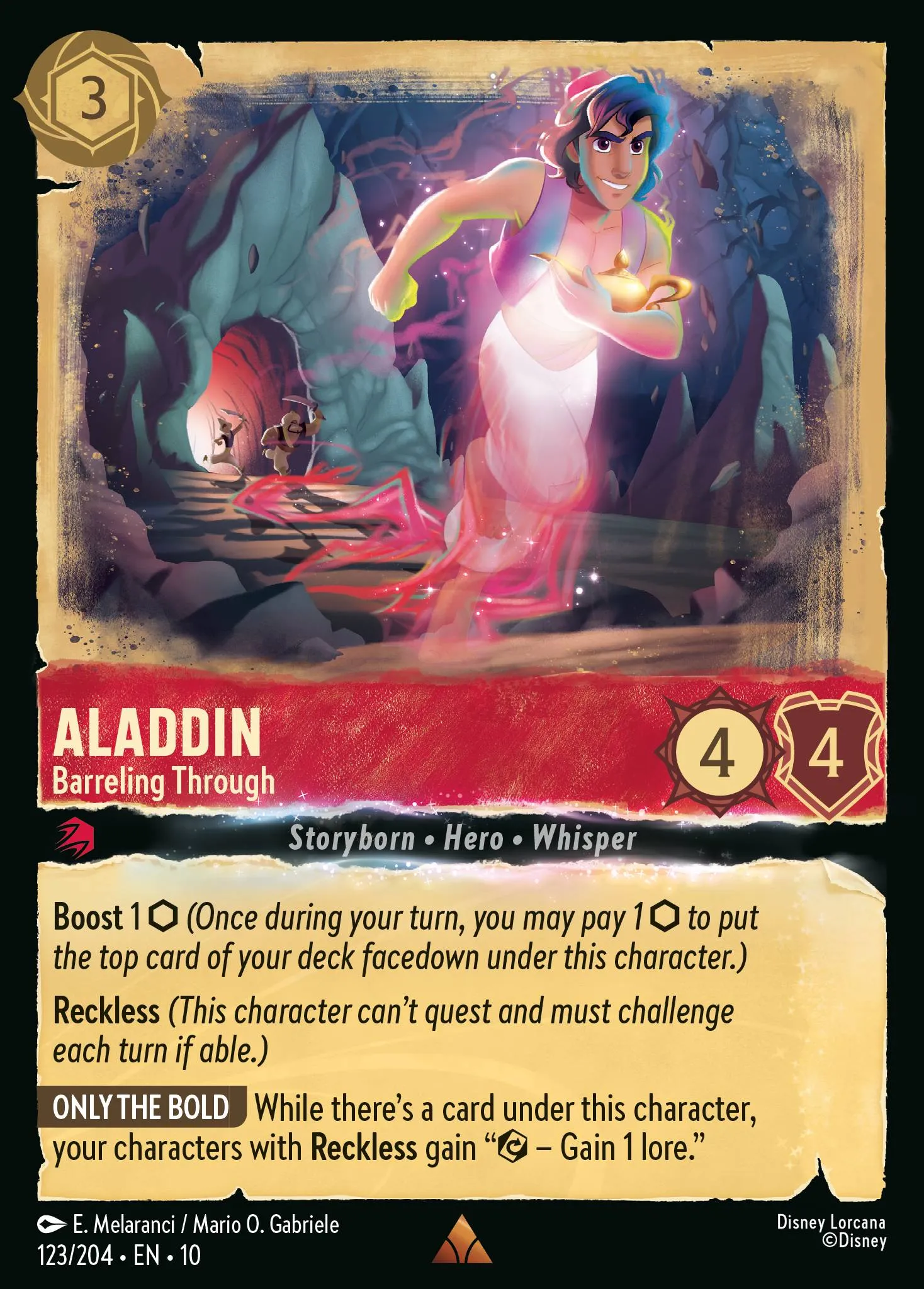Aladdin - Barreling Through