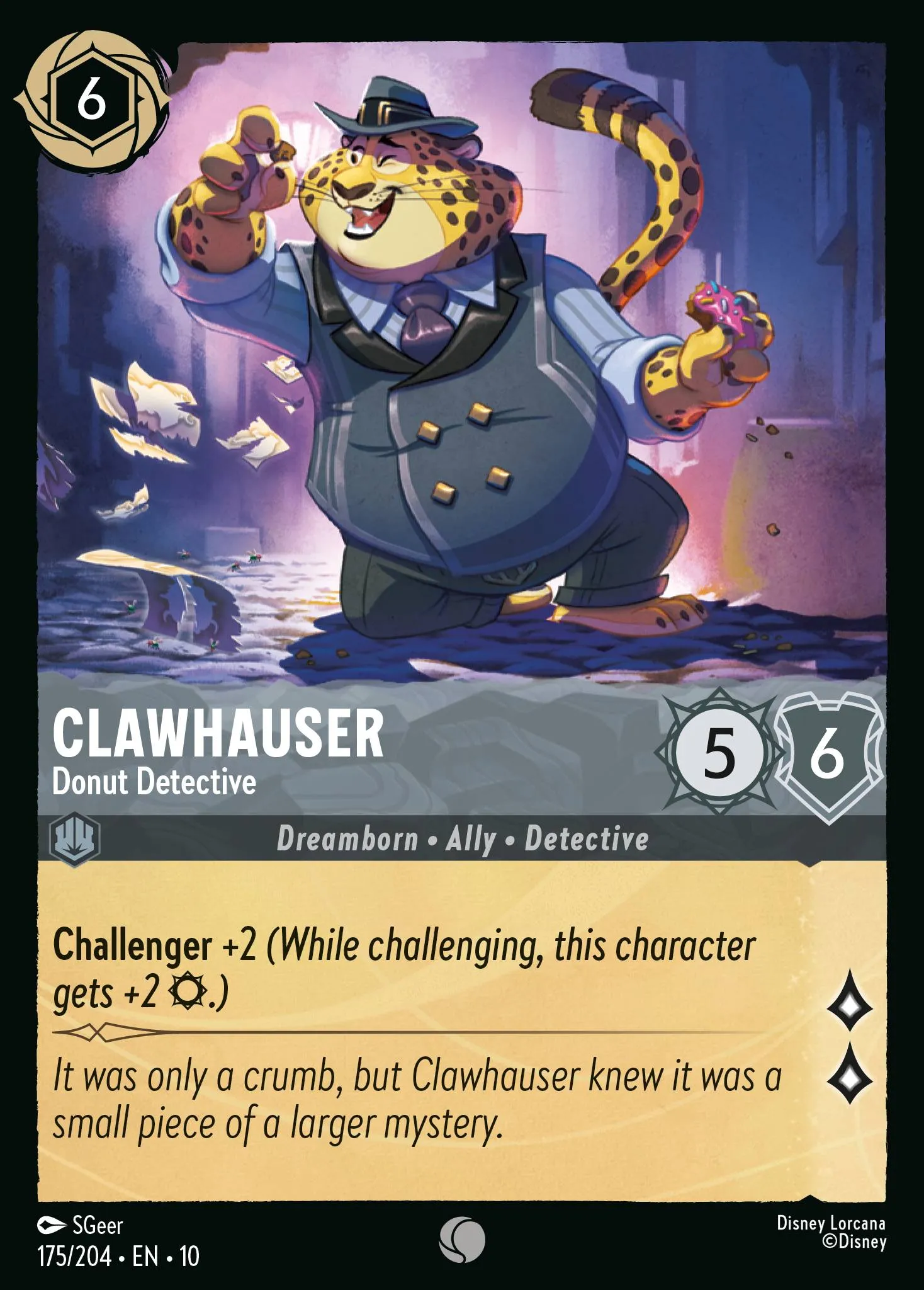 Clawhauser - Donut Detective (010-175)