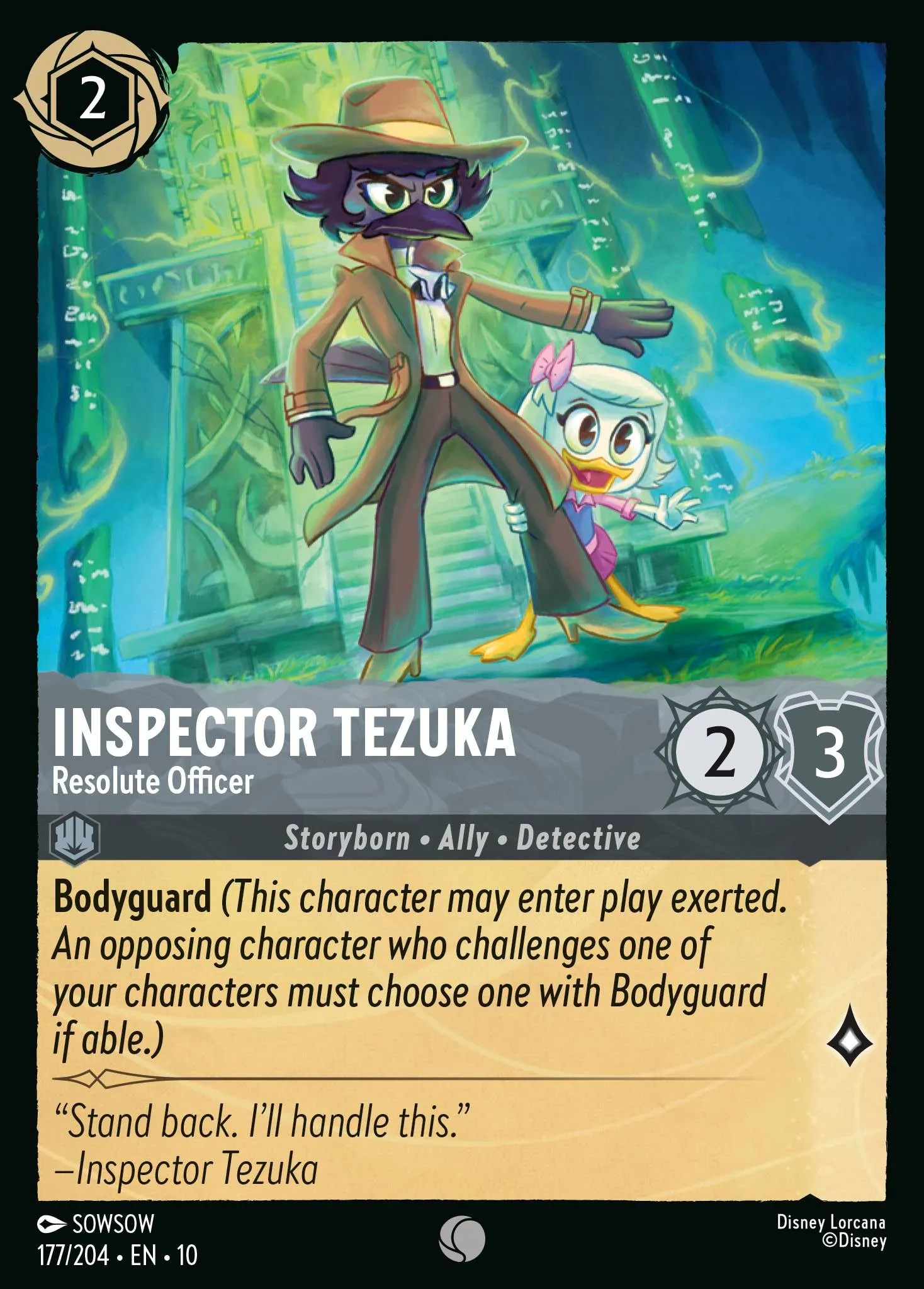 Inspector Tezuka - Resolute Officer (010-177)