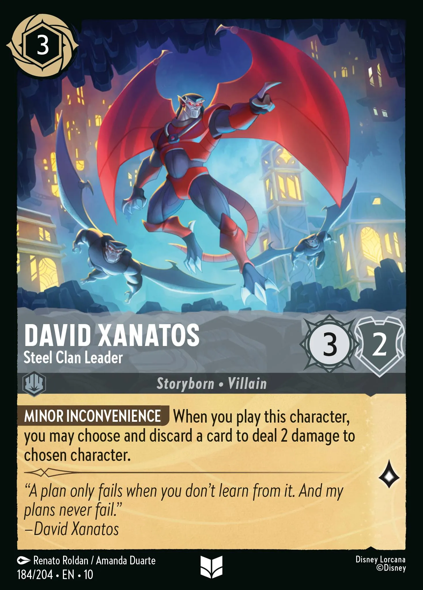 David Xanatos - Steel Clan Leader