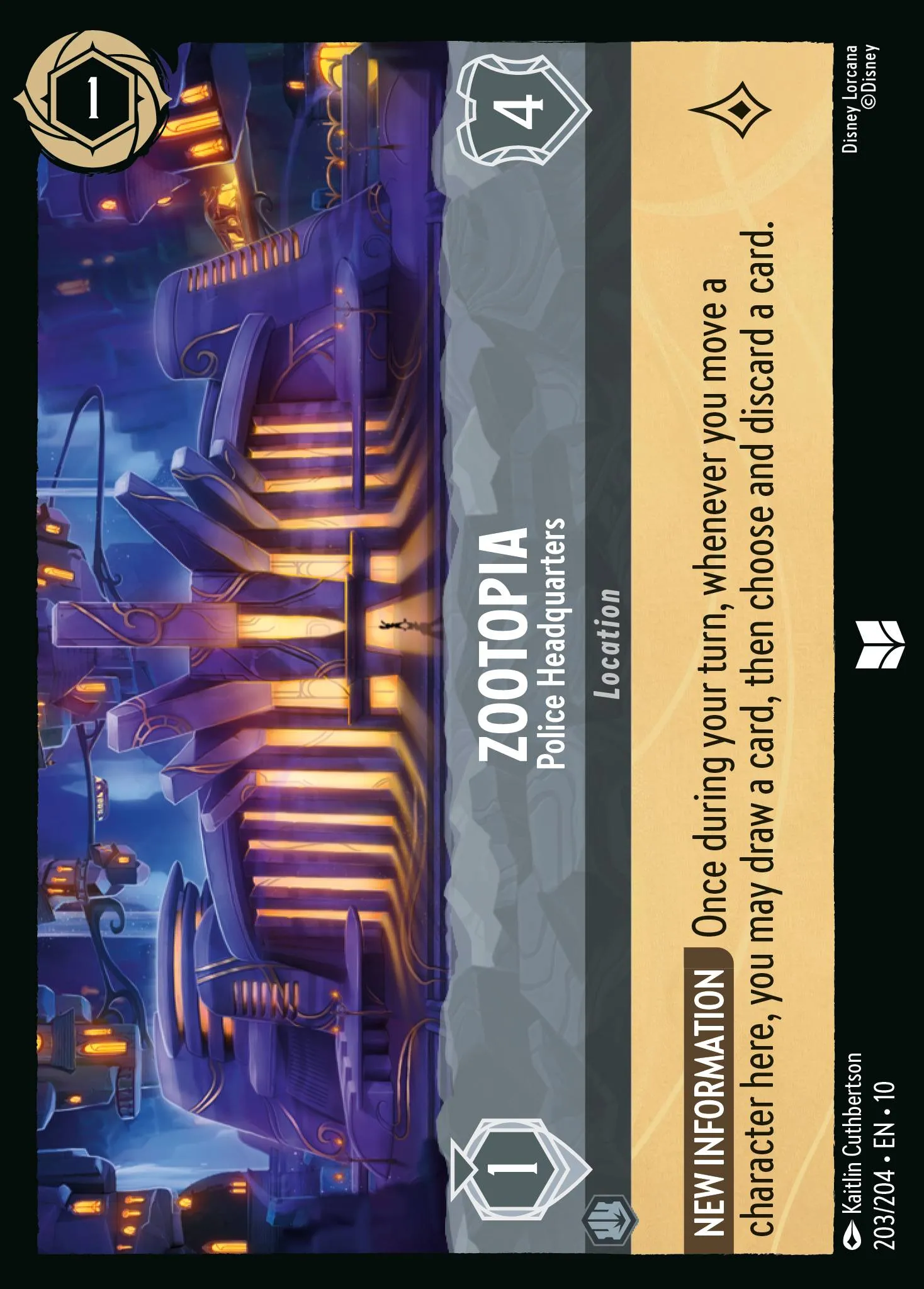 Zootopia - Police Headquarters (010-203)