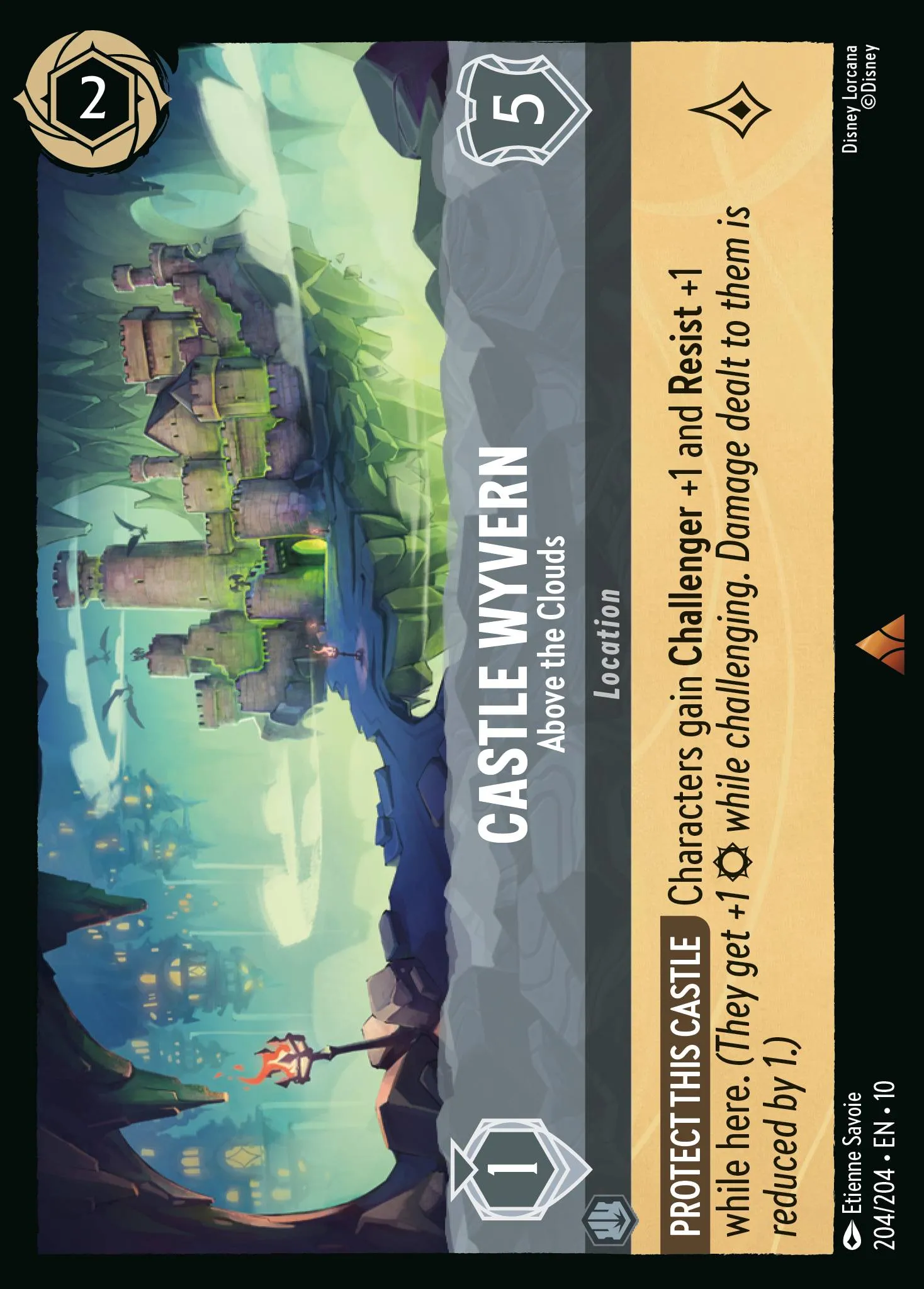 Castle Wyvern - Above the Clouds (010-204)