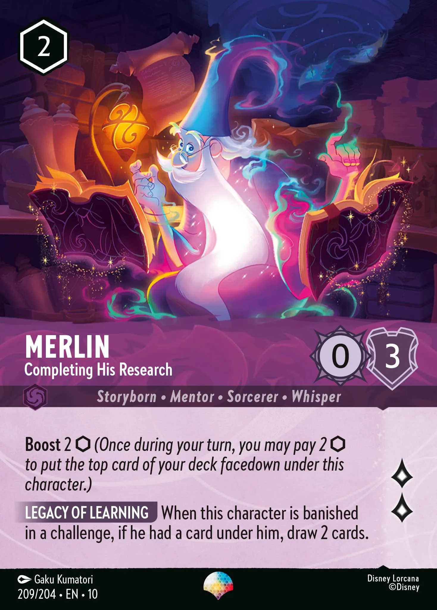 Merlin - Completing His Research (010-209)