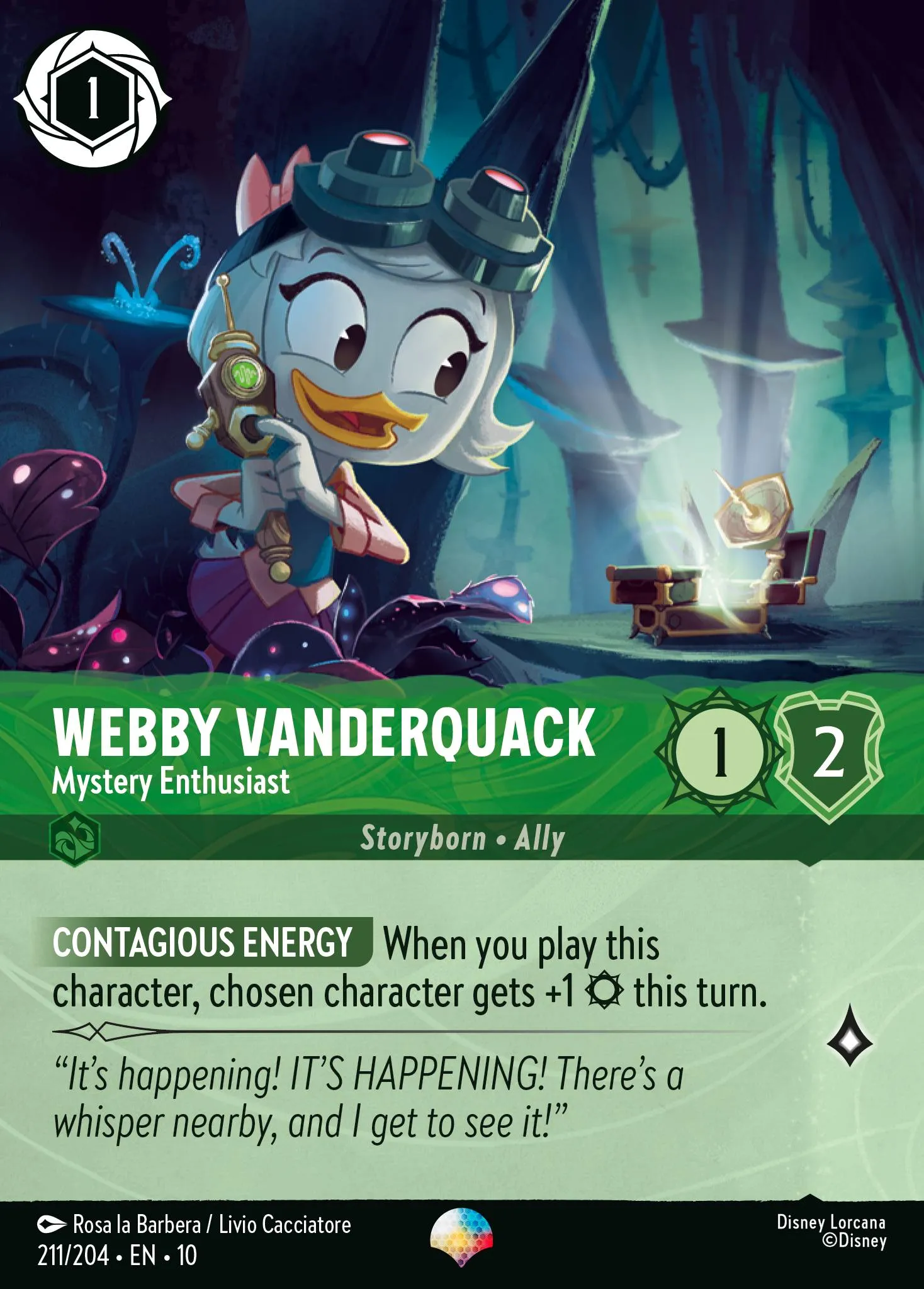 Webby Vanderquack - Mystery Enthusiast (010-211)