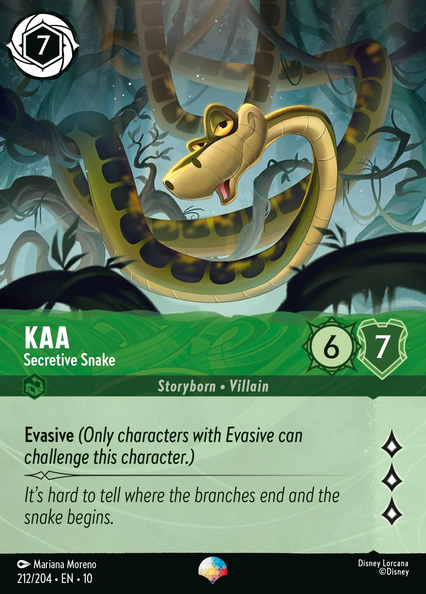 Kaa - Secretive Snake (010-212)