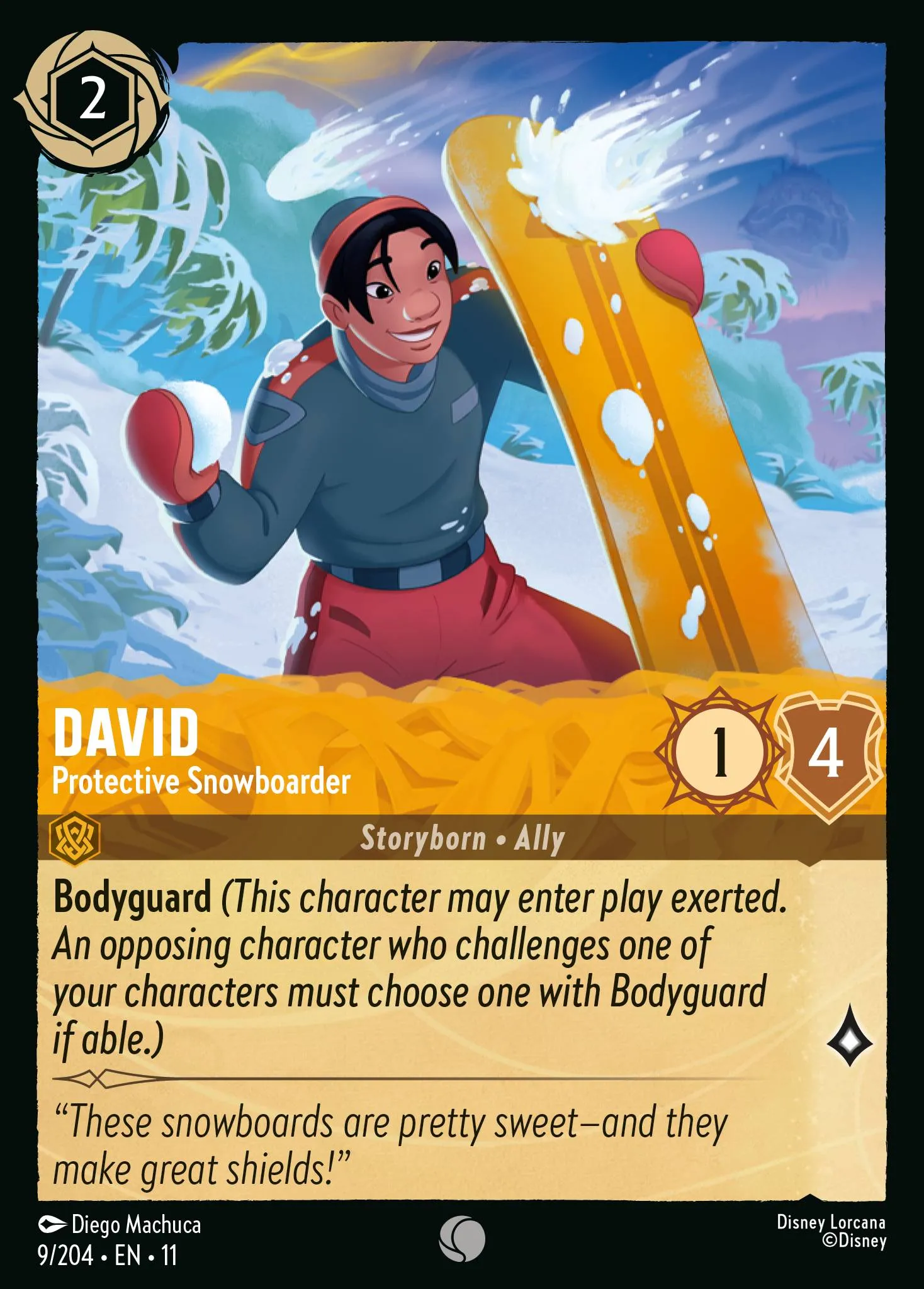 David - Protective Snowboarder (011-009)