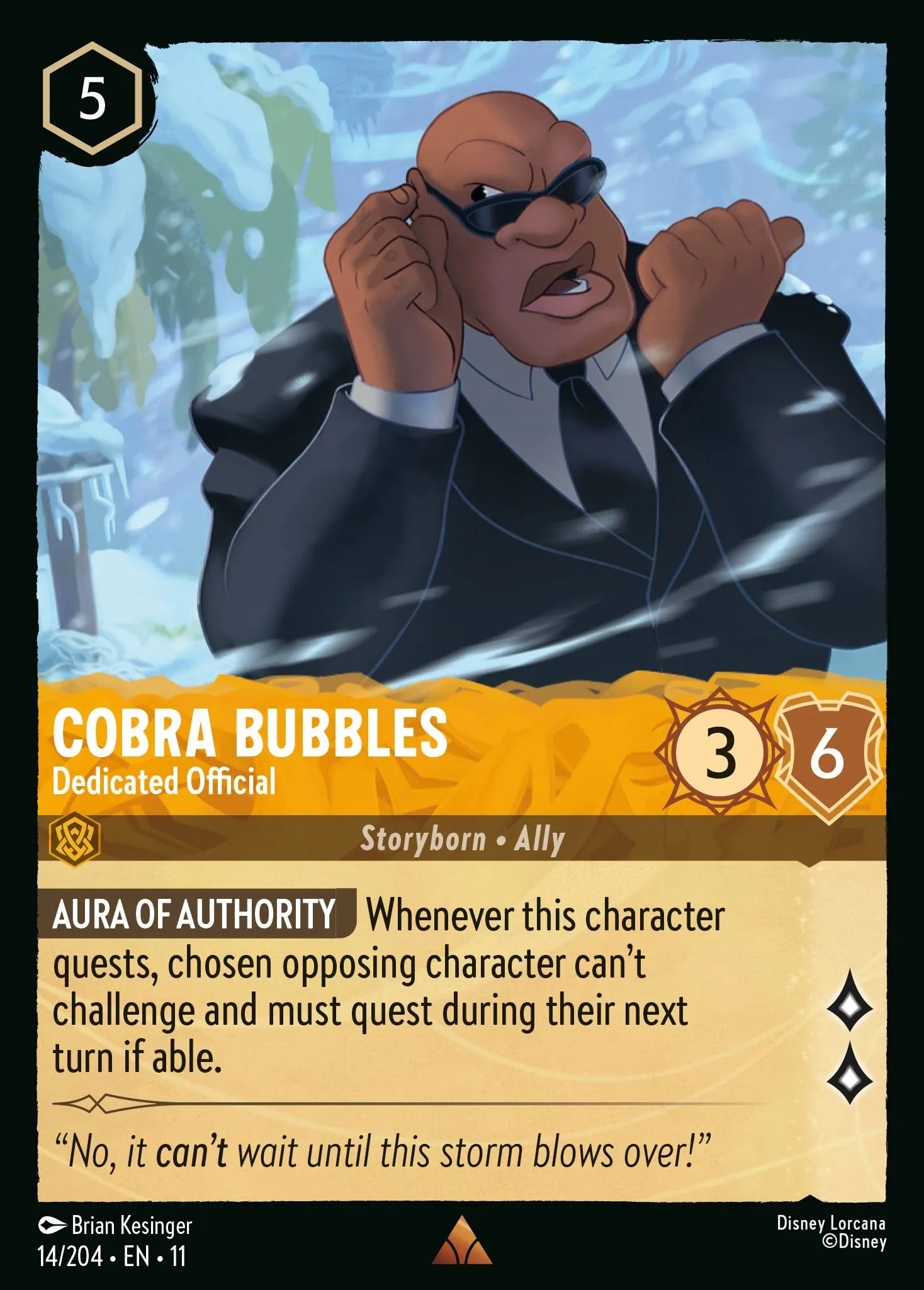 Cobra Bubbles - Dedicated Official (011-014)