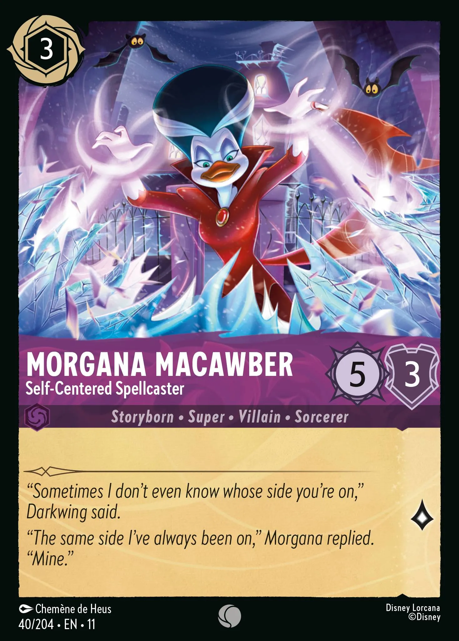 Morgana Macawber - Self-Centered Spellcaster (011-040)