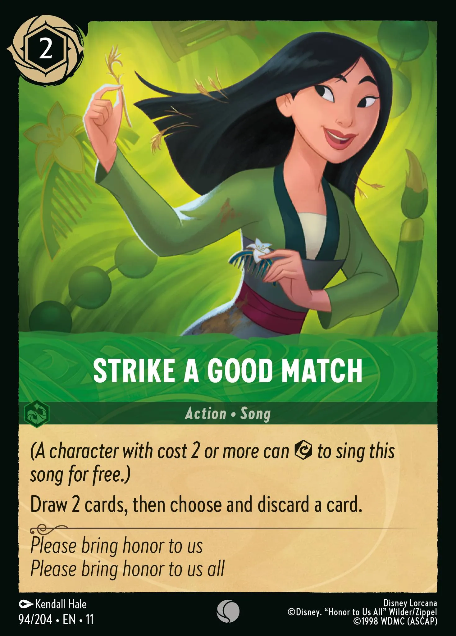 Strike a Good Match (011-094)