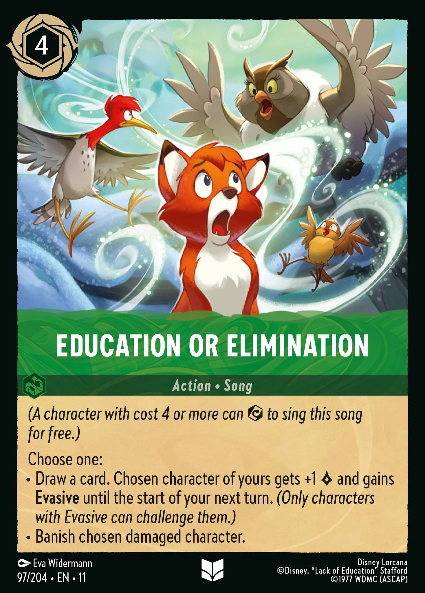 Education or Elimination (011-097)