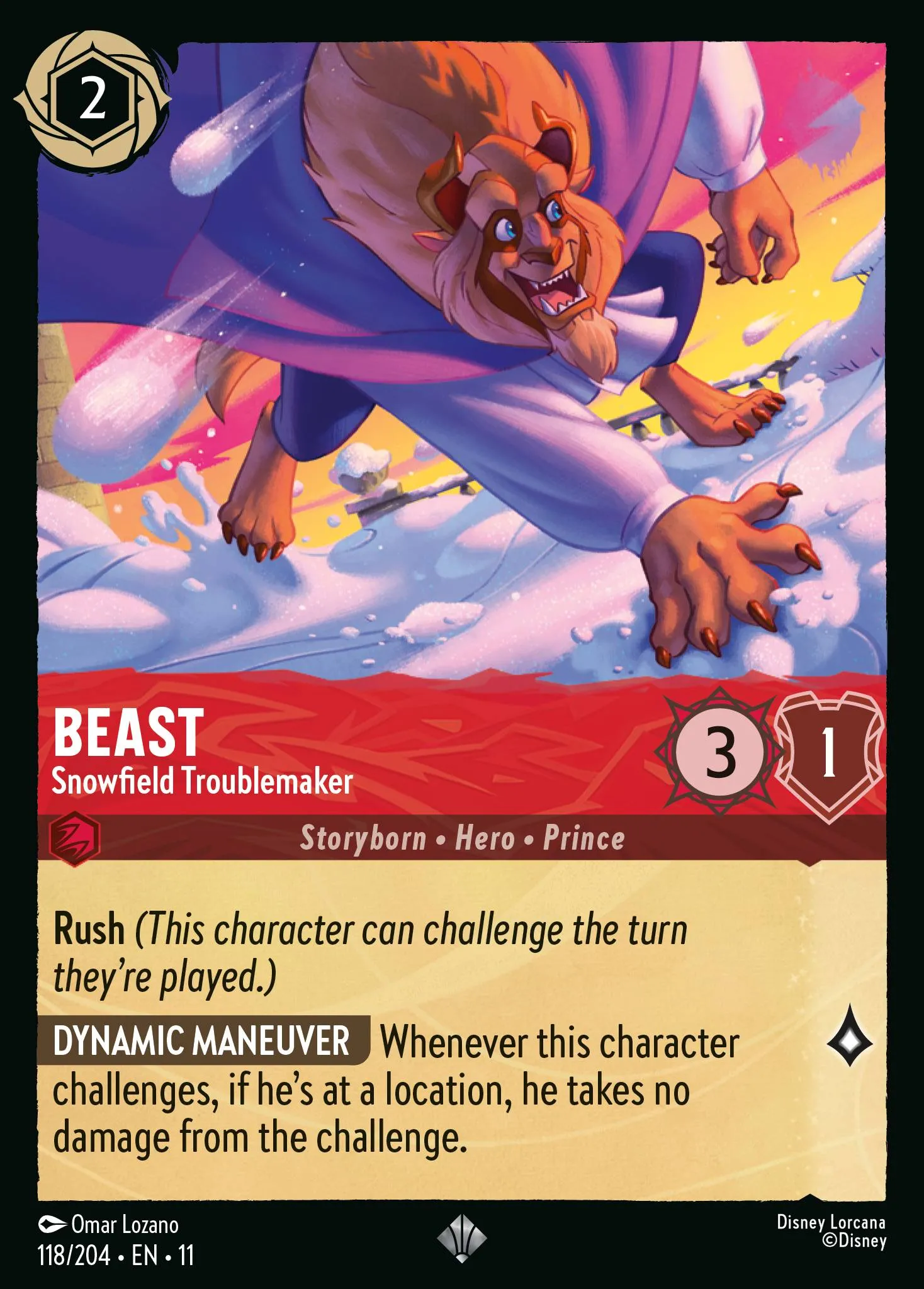 Beast - Snowfield Troublemaker (011-118)