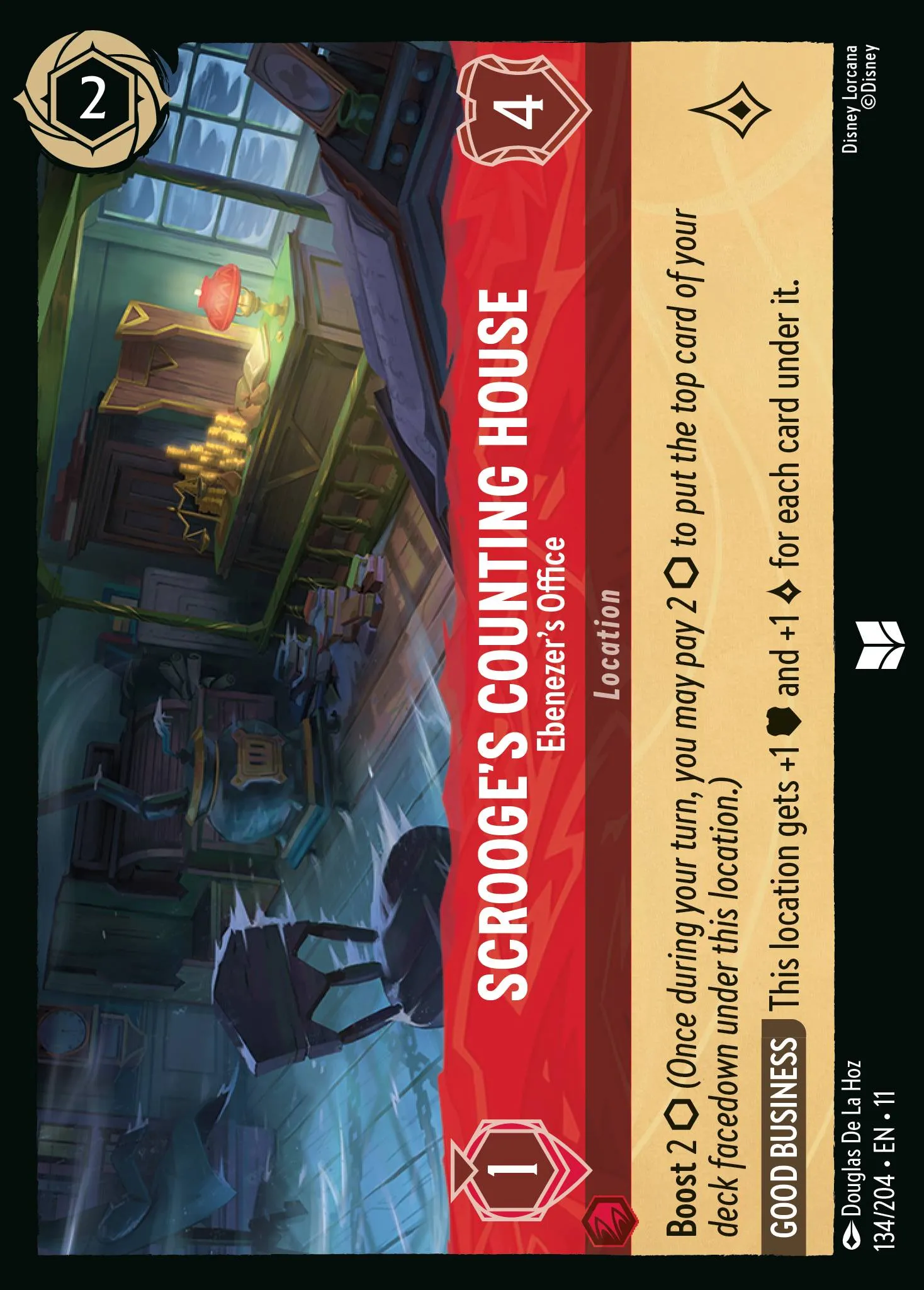 Scrooge's Counting House - Ebenezer's Office