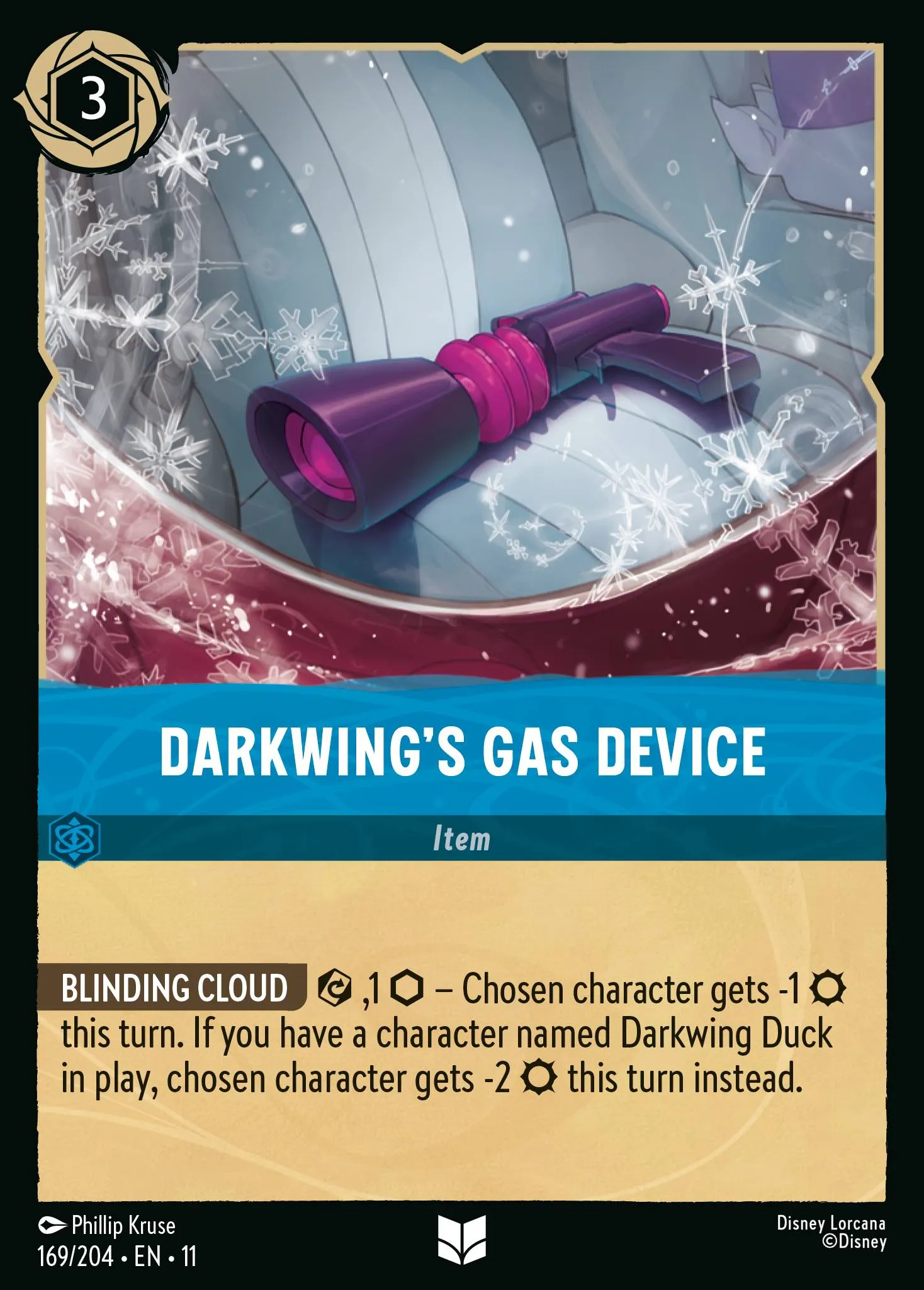 Darkwing's Gas Device (011-169)