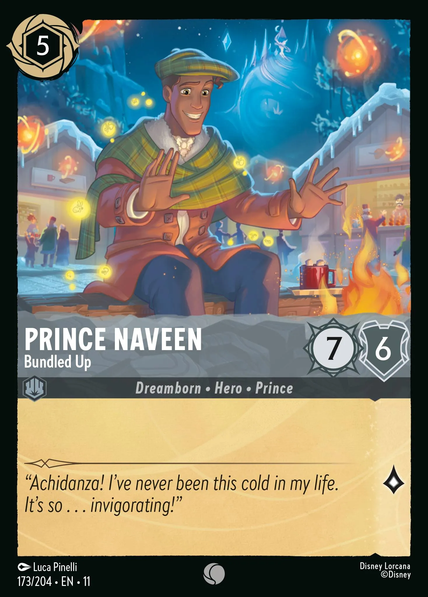 Prince Naveen - Bundled Up (011-173)