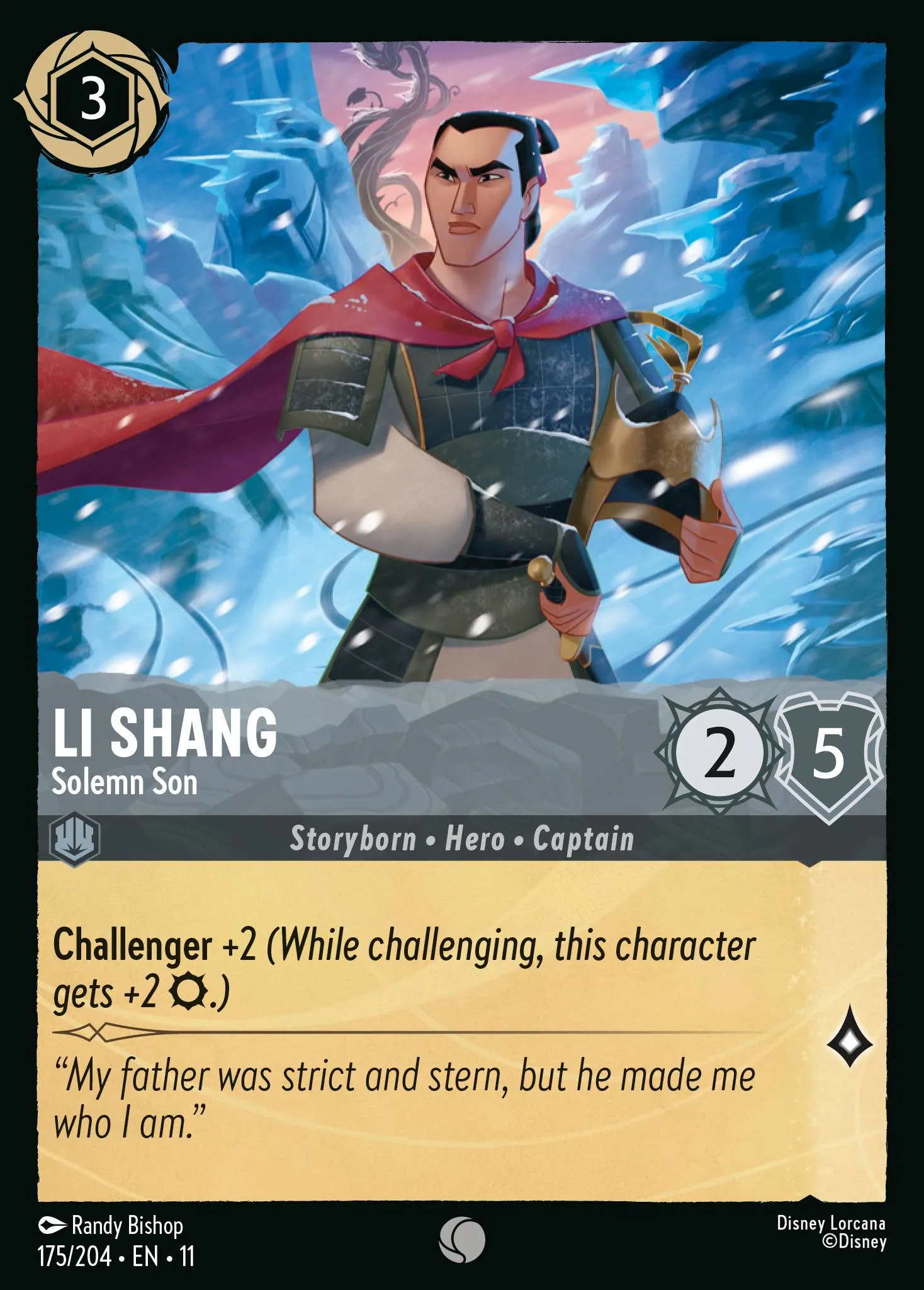 Li Shang - Solemn Son (011-175)