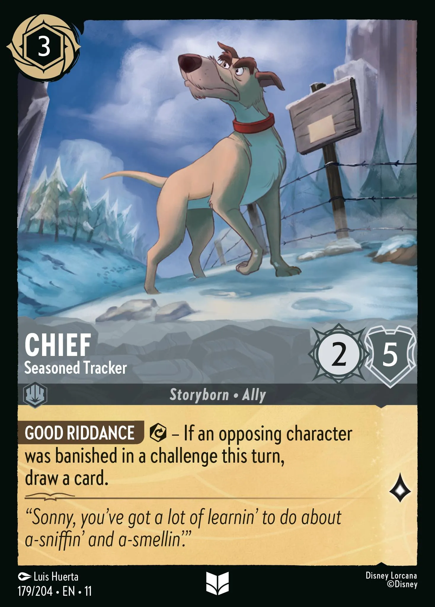 Chief - Seasoned Tracker (011-179)