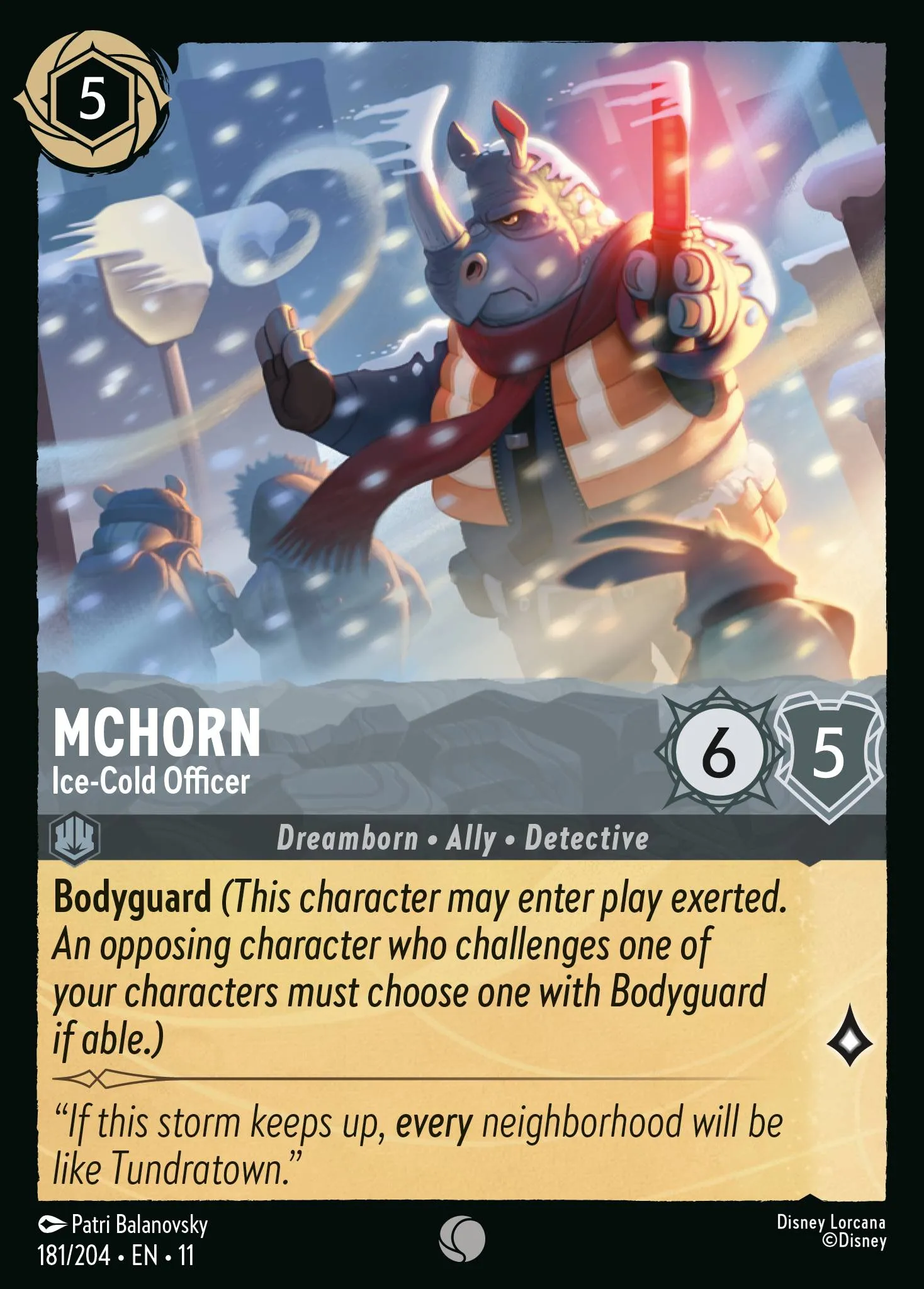 McHorn - Ice-Cold Officer (011-181)