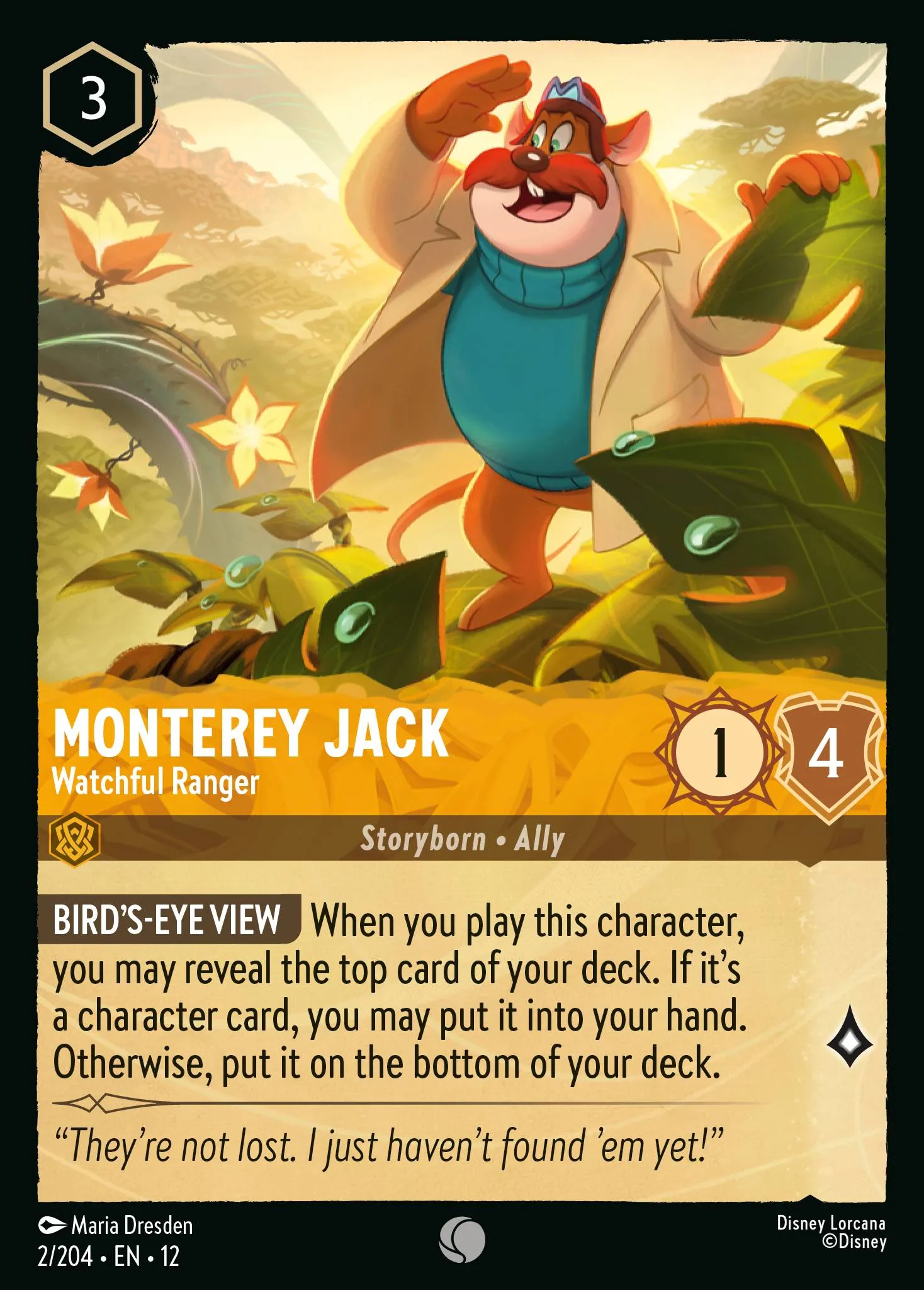 Monterey Jack - Watchful Ranger (012-002)