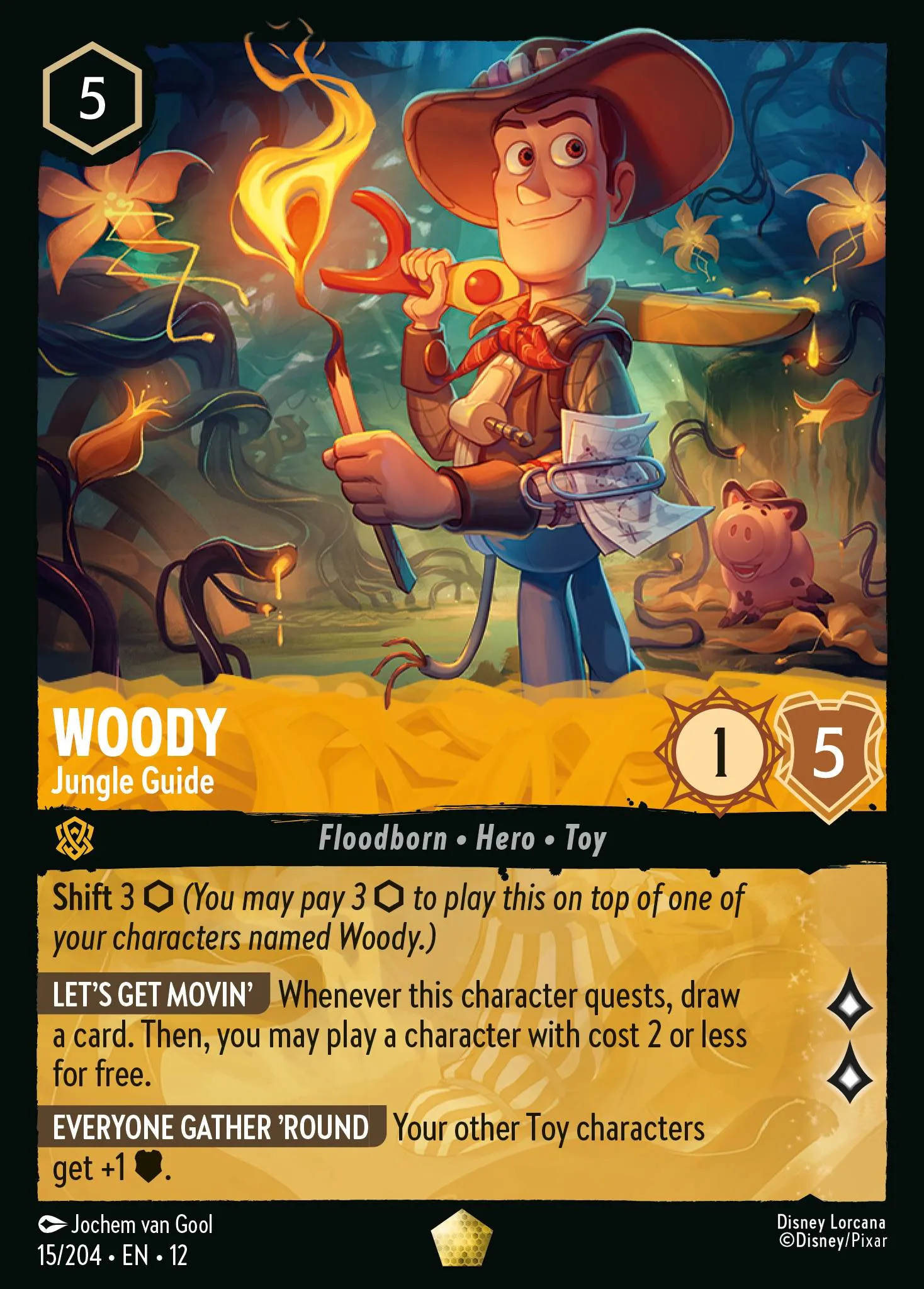 Woody - Jungle Guide (012-015)