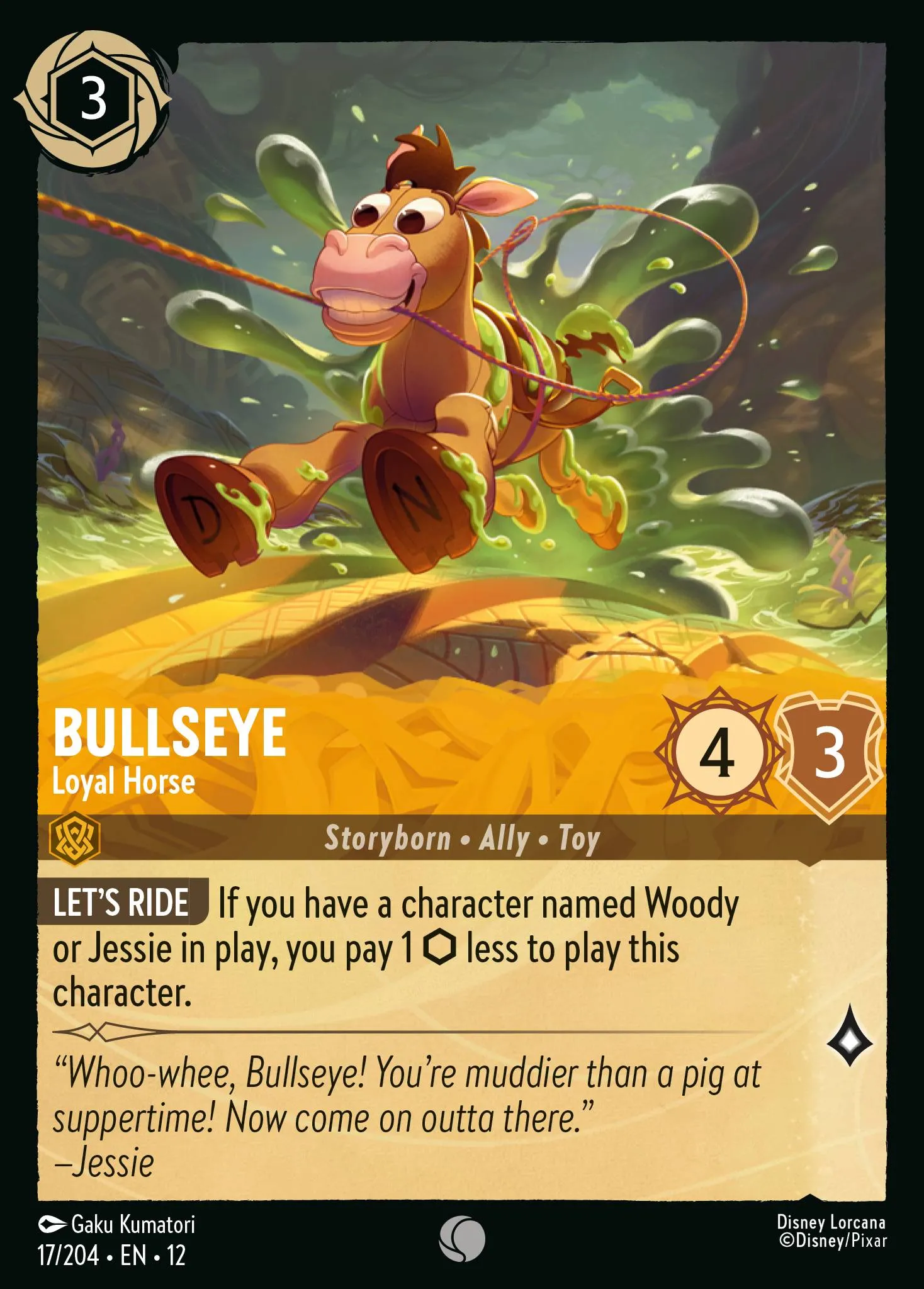 Bullseye - Loyal Horse (012-017)