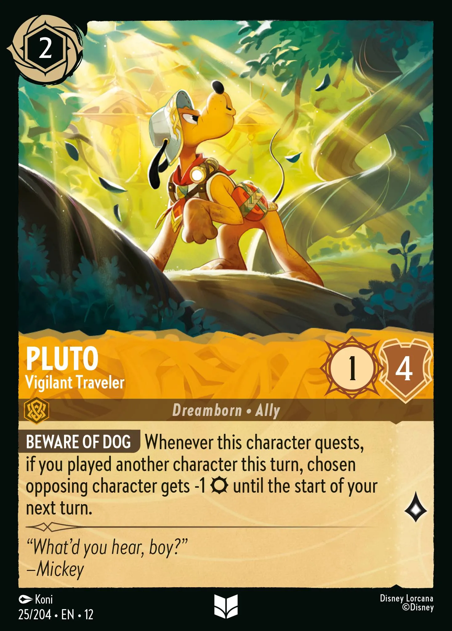 Pluto - Vigilant Traveler (012-025)
