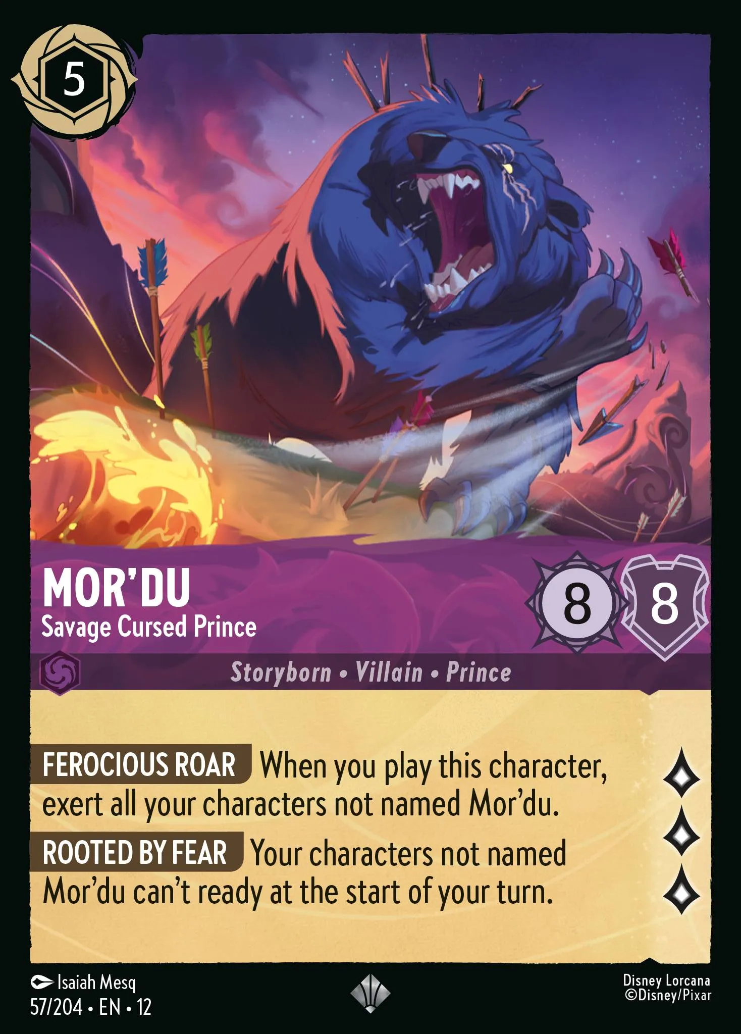 Mor'du - Savage Cursed Prince (012-057)