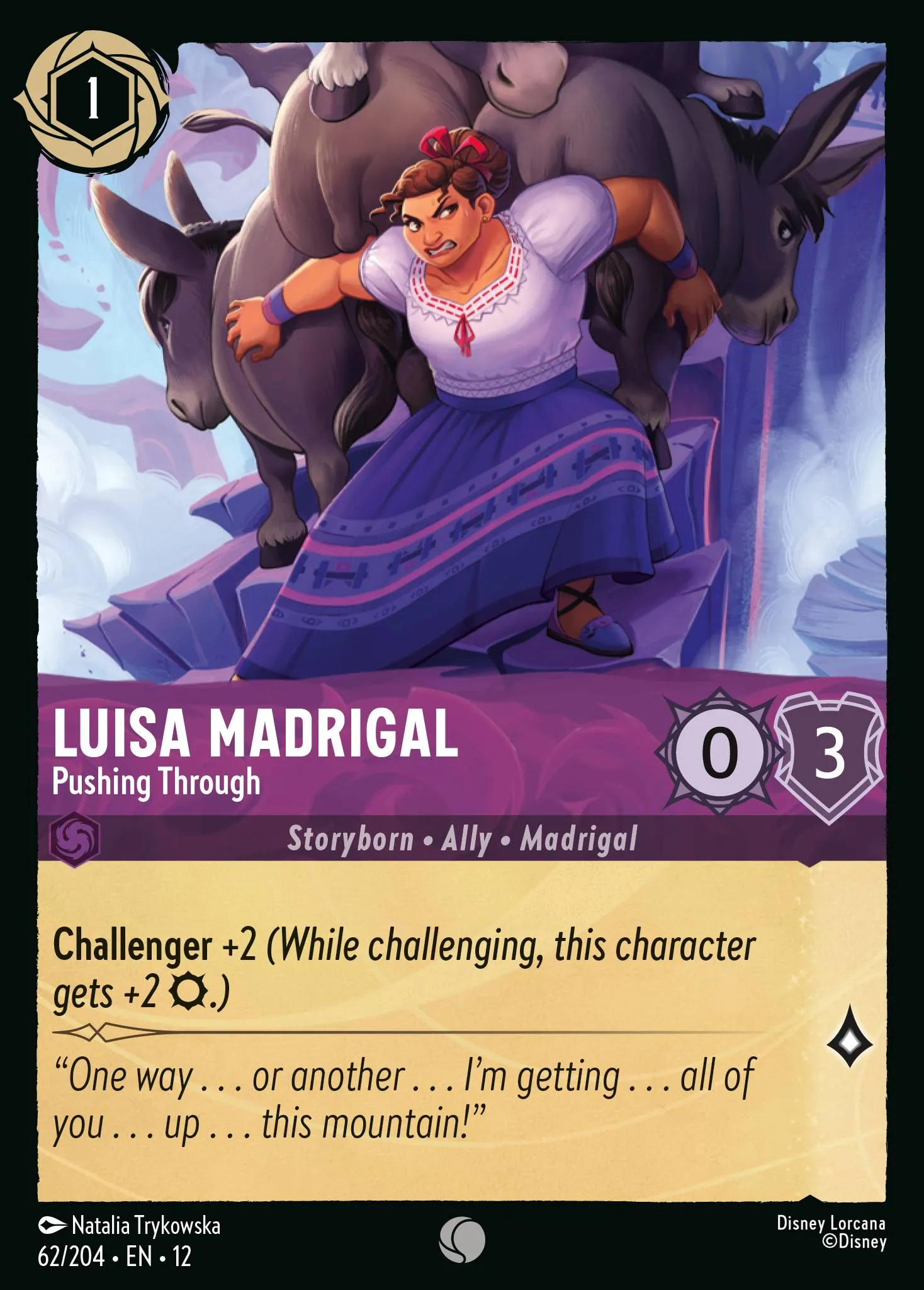 Luisa Madrigal - Pushing Through (012-062)