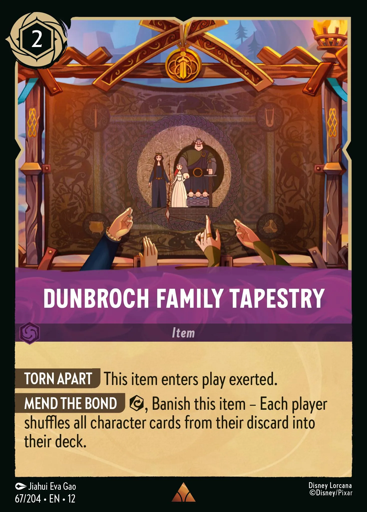 DunBroch Family Tapestry (012-067)