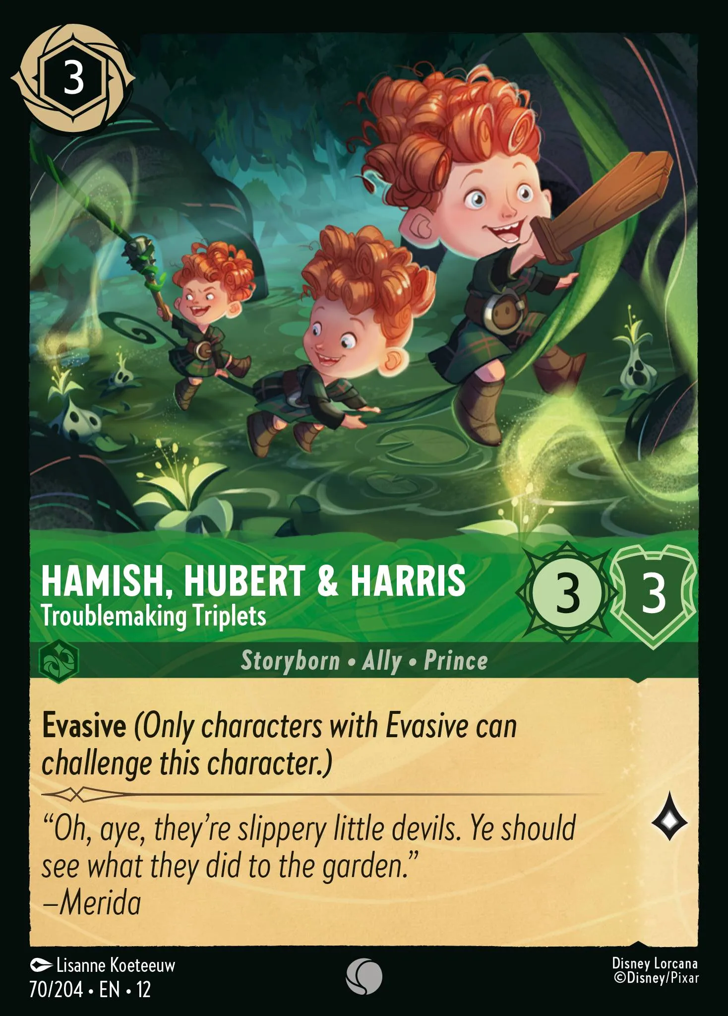 Hamish, Hubert & Harris - Troublemaking Triplets (012-070)