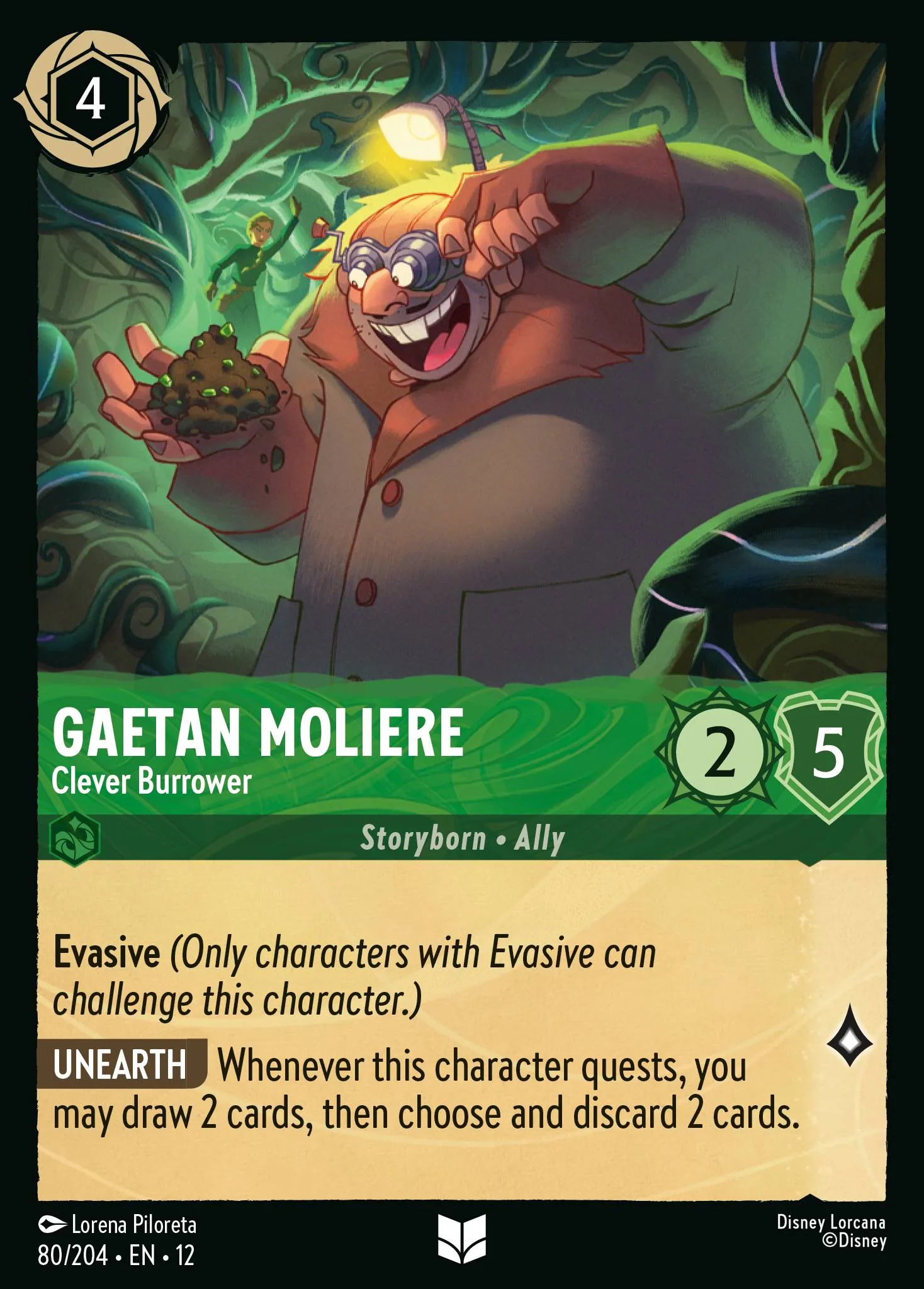 Gaetan Moliere - Clever Burrower (012-080)