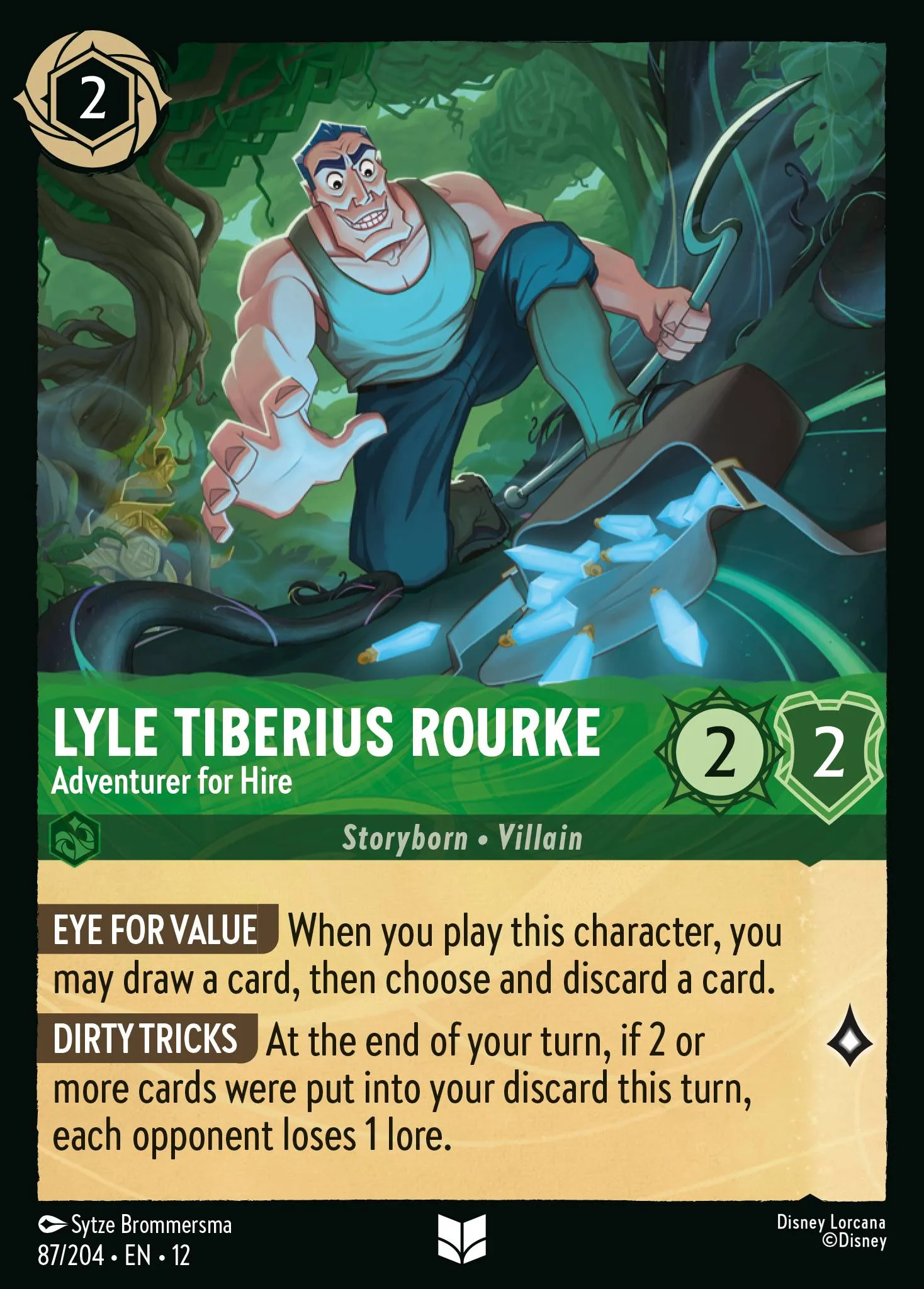 Lyle Tiberius Rourke - Adventurer for Hire (012-087)