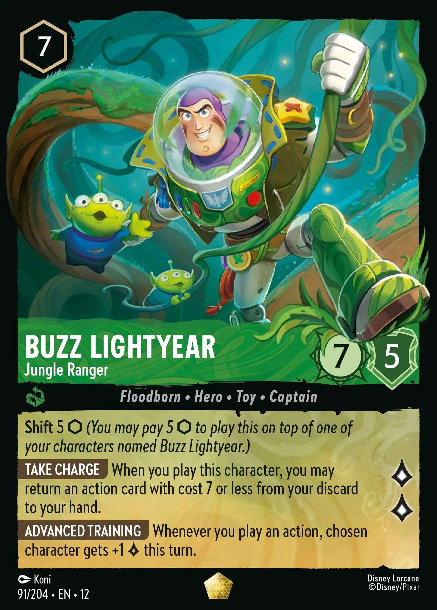 Buzz Lightyear - Jungle Ranger (012-091)