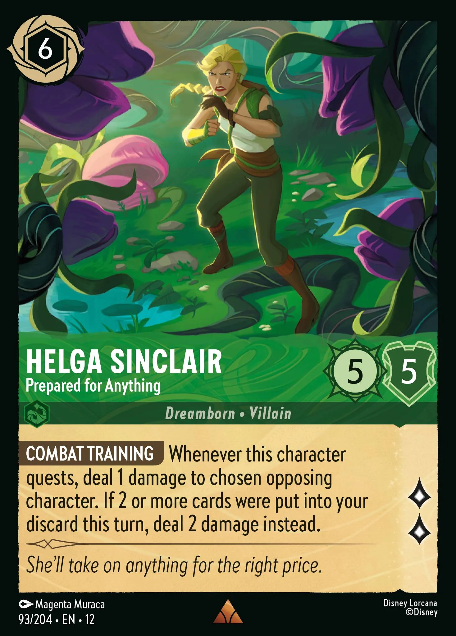 Helga Sinclair - Prepared for Anything (012-093)