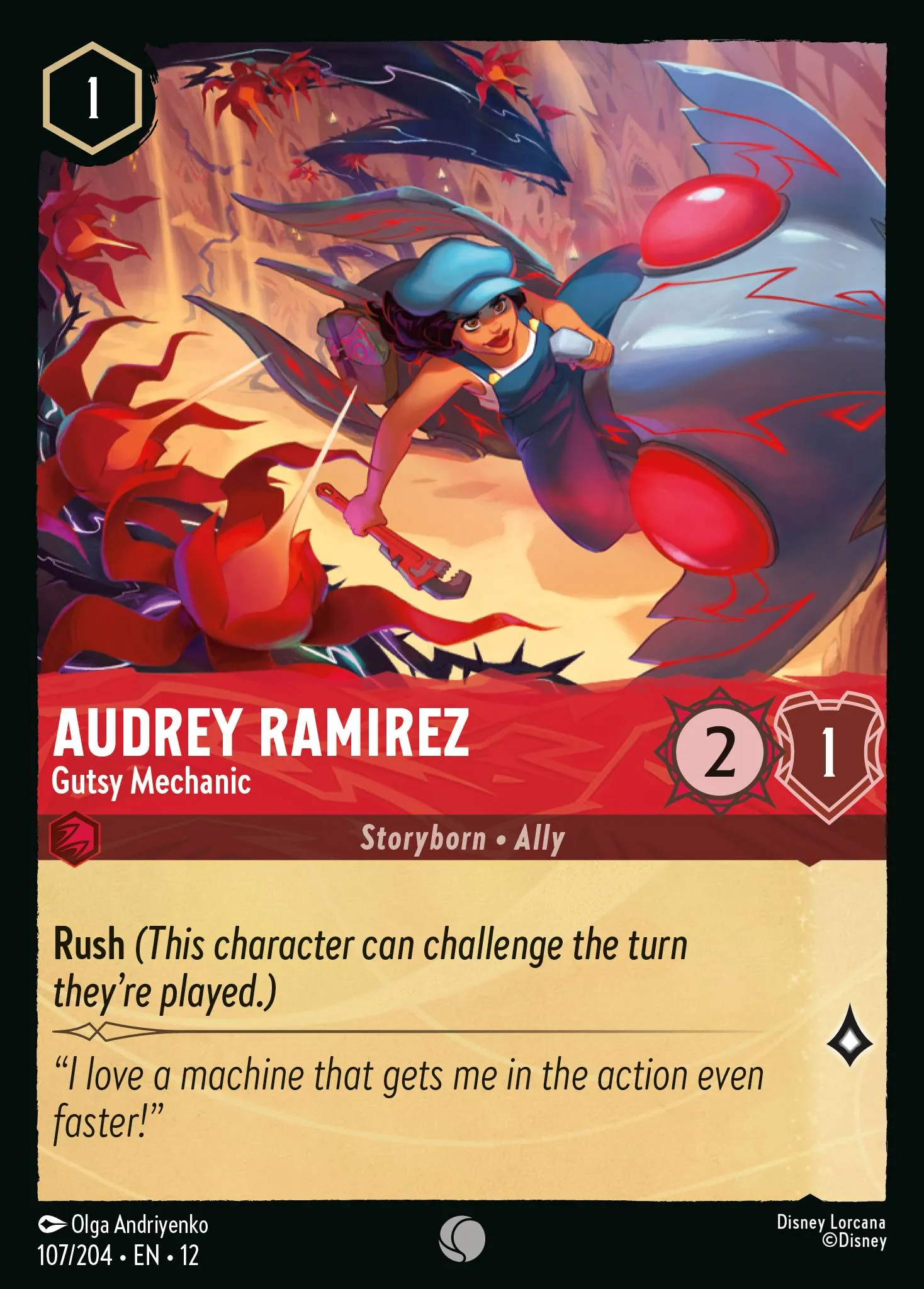Audrey Ramirez - Gutsy Mechanic (012-107)